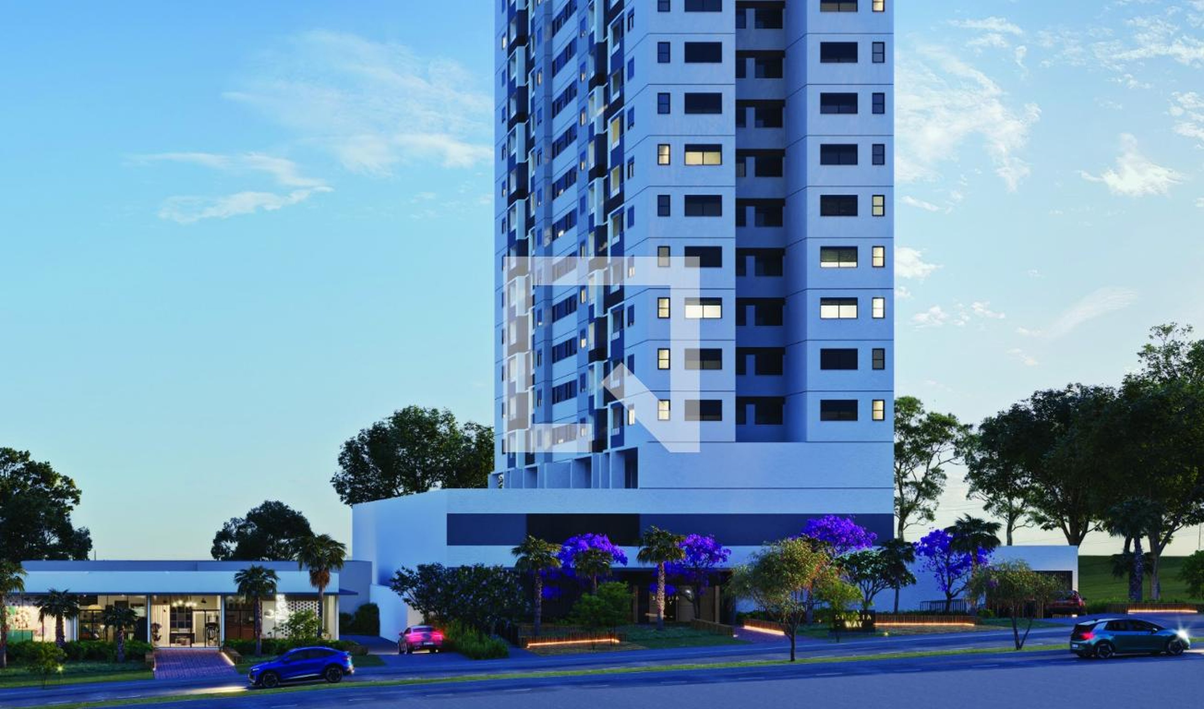 Fachada Condomínio Sensia Way