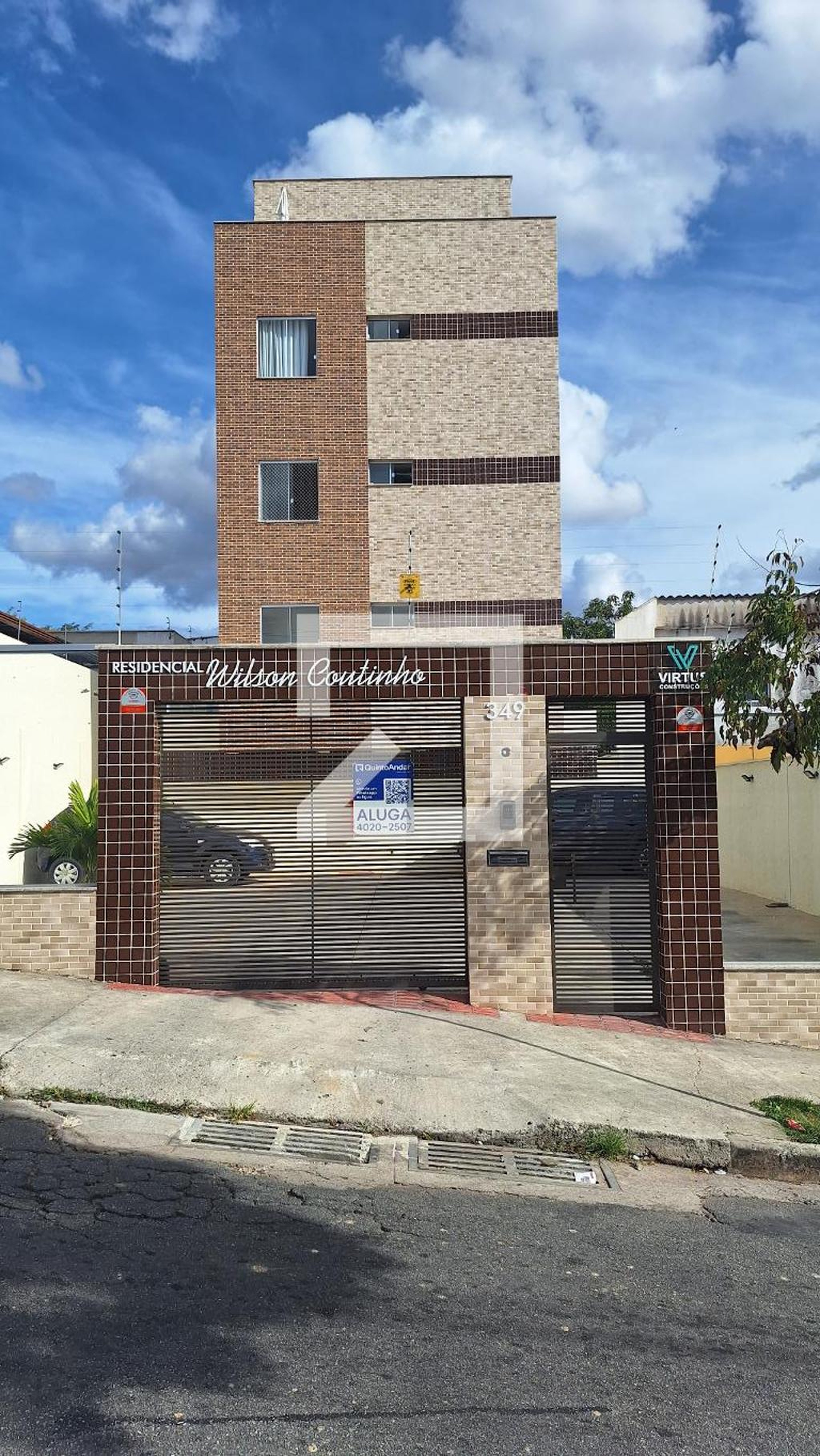 Fachada Condomínio em Rua Pioneiros da Paz, 349