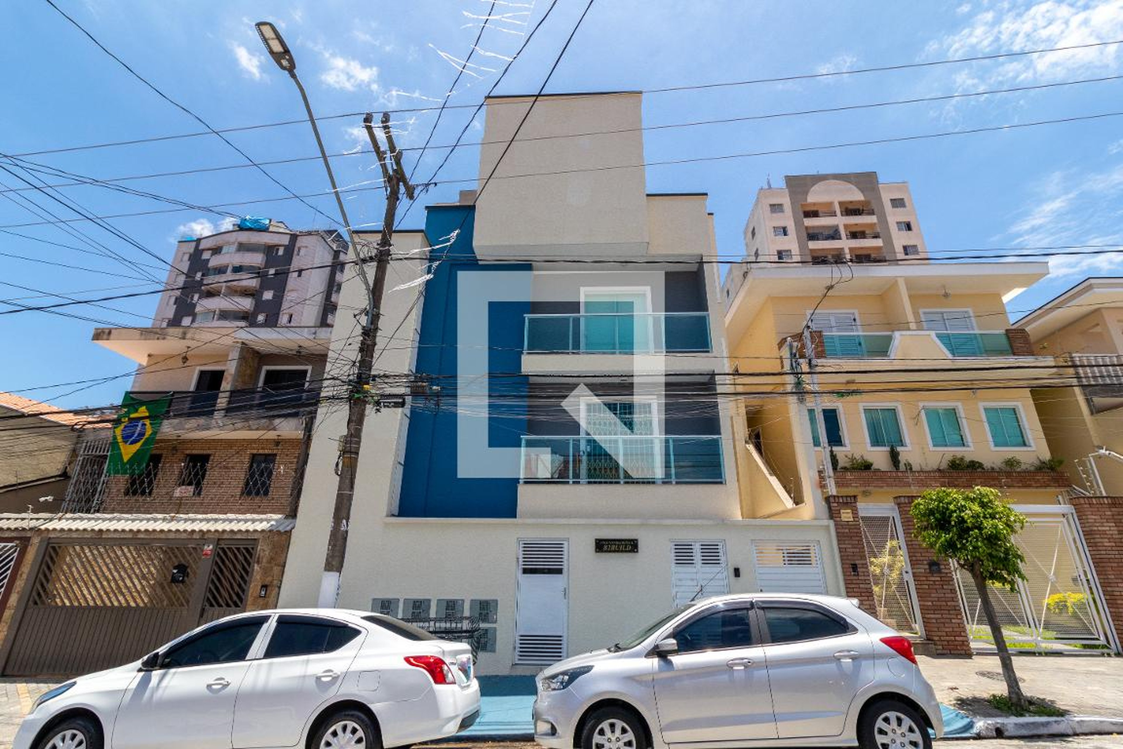 Fachada do Condomínio Condomínio Conjunto Residencial B2Build