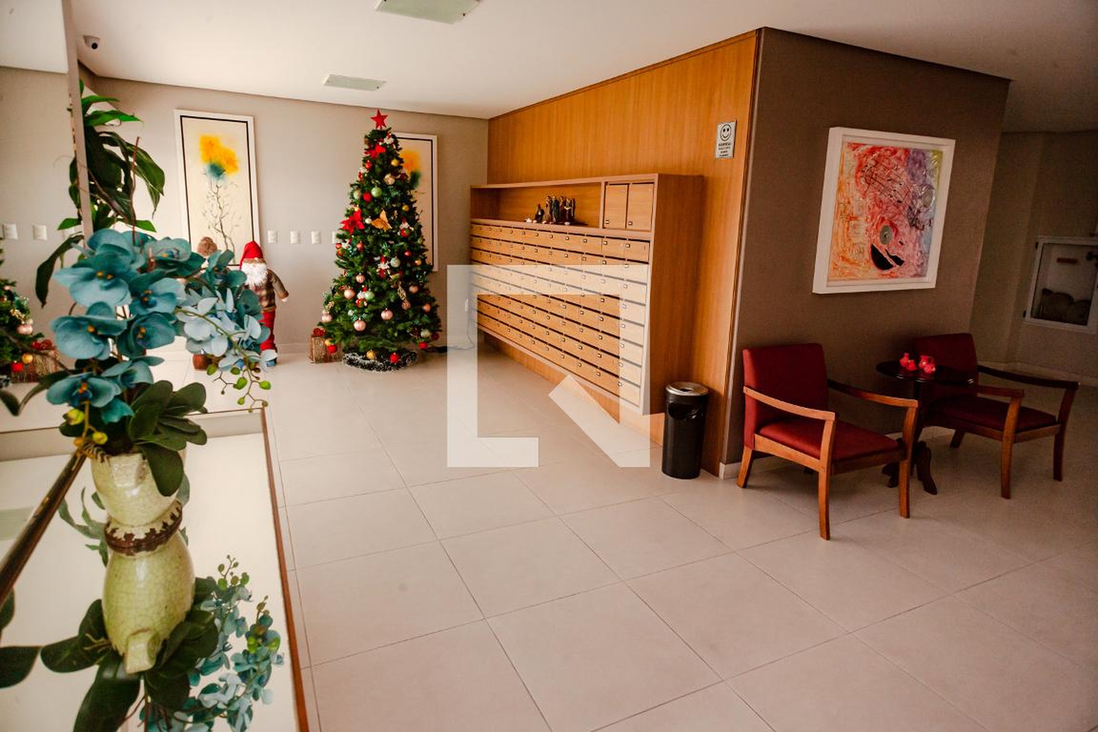 Hall de entrada - Residencial Boulevard Itaguaçu
