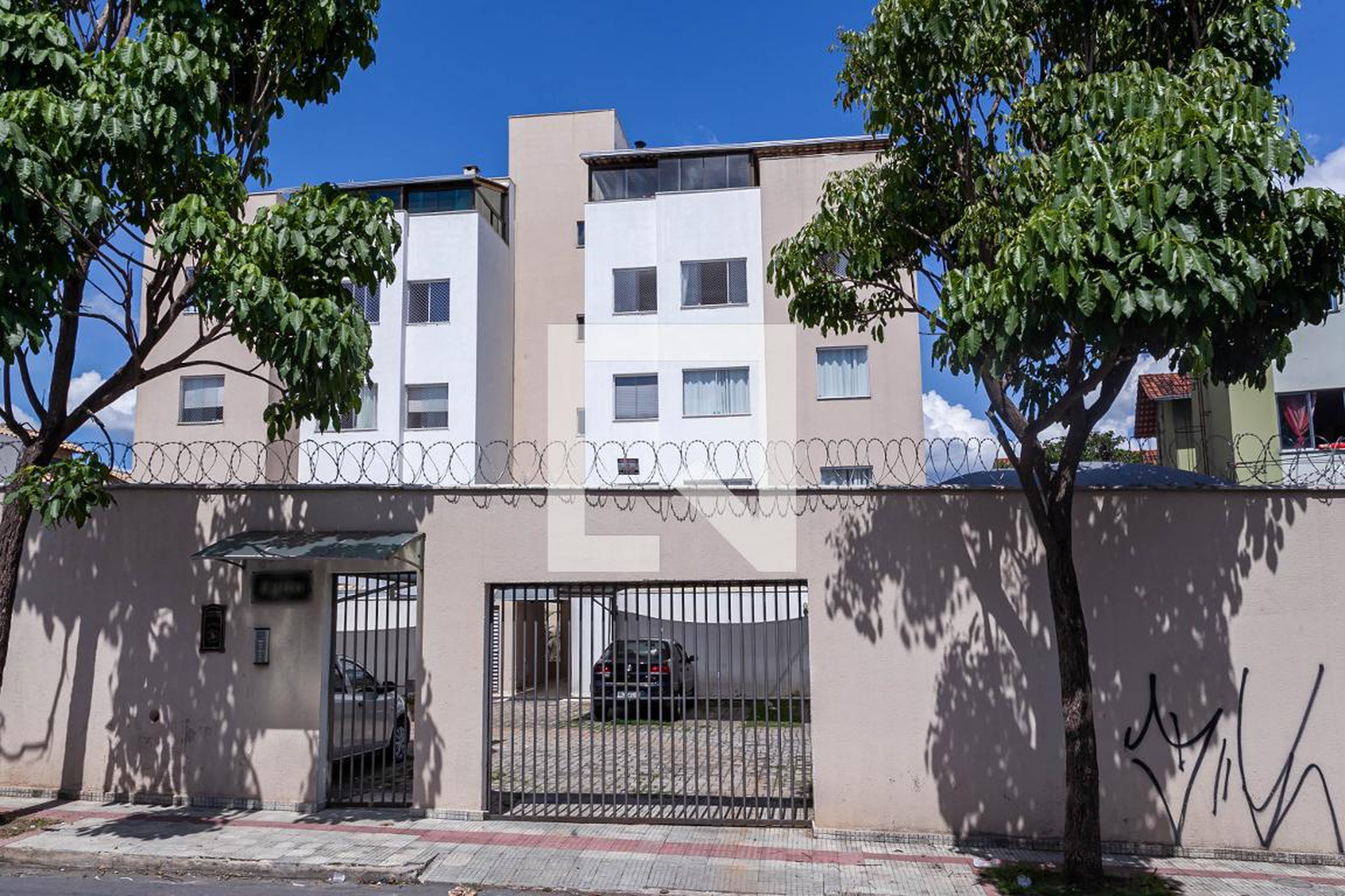 Fachada do prédio Residencial Egito