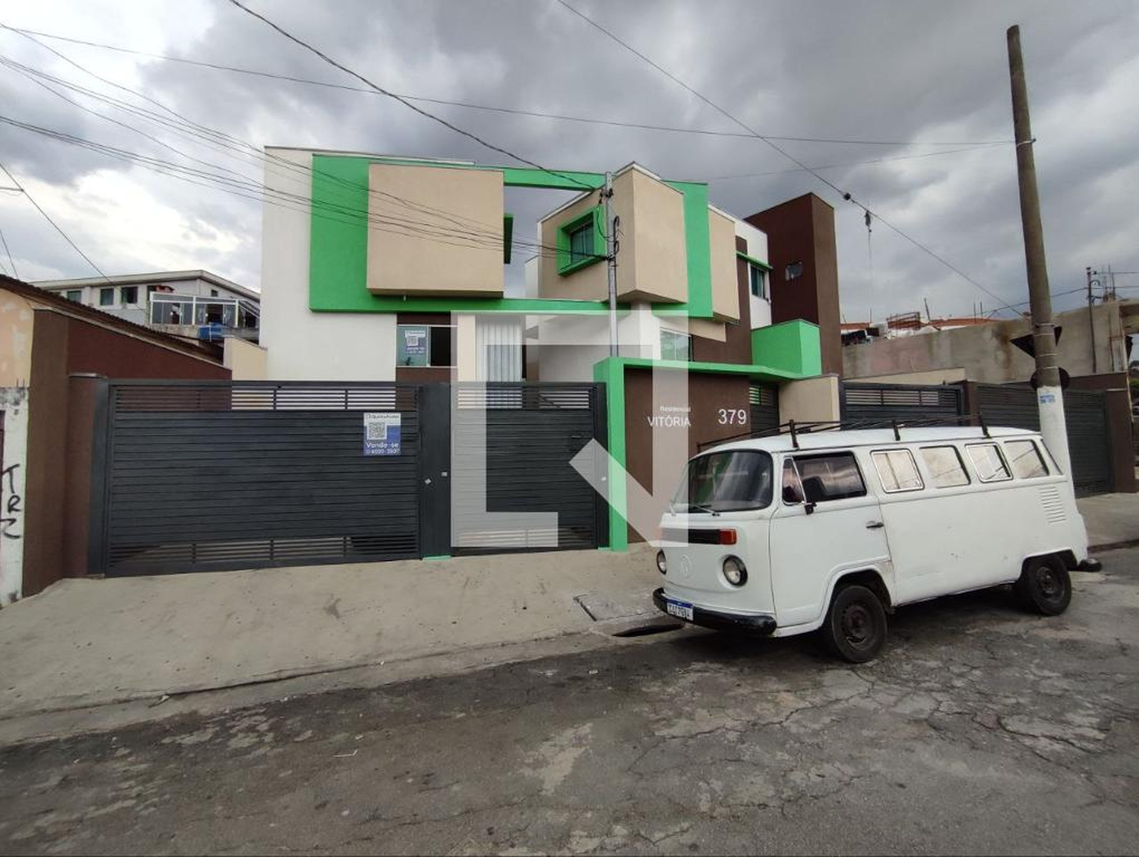 Fachada Condomínio em Rua João Marcelino de Sousa Gonzaga, 379