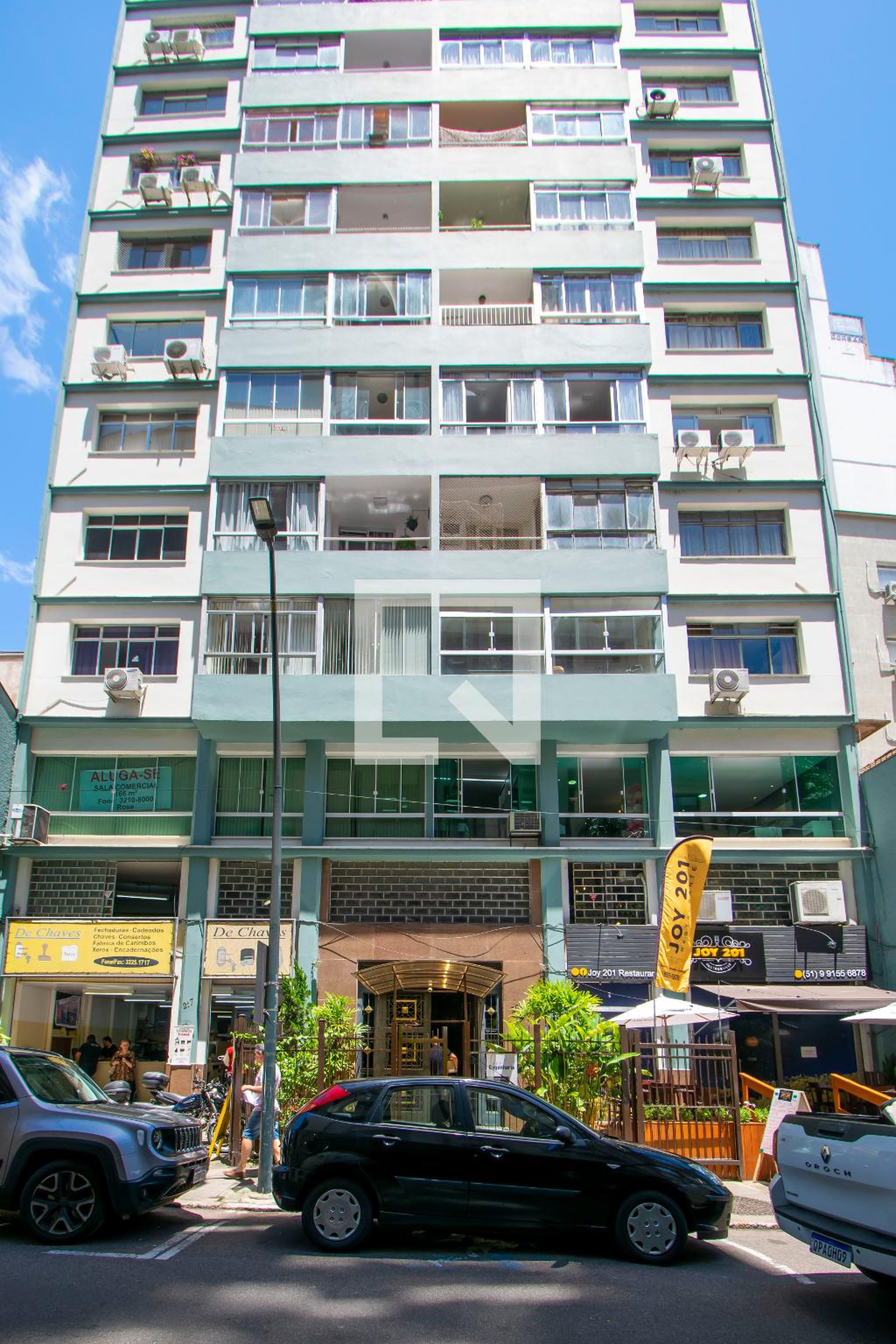 Fachada do Prédio Edifício Três Amigos