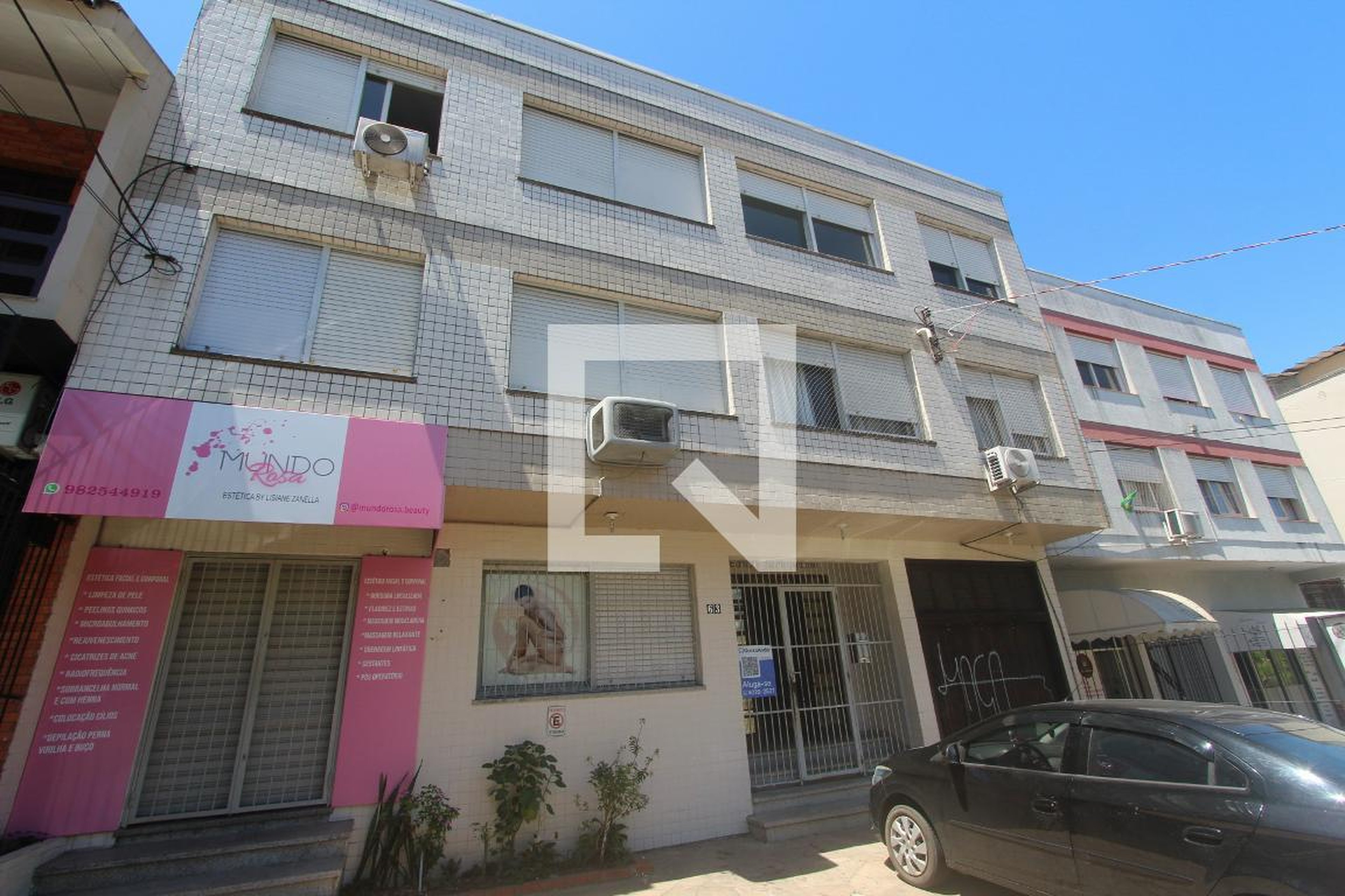 Fachada do Condomínio Edifício Santo Antônio