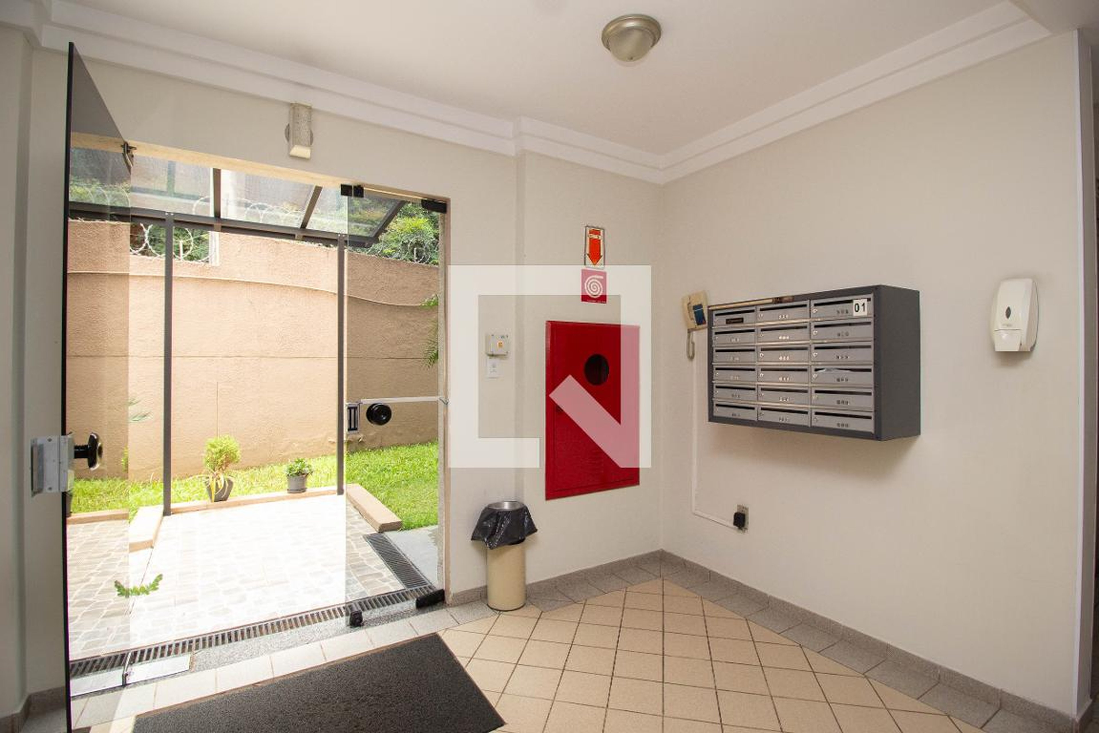 Hall social - Residencial Topázio