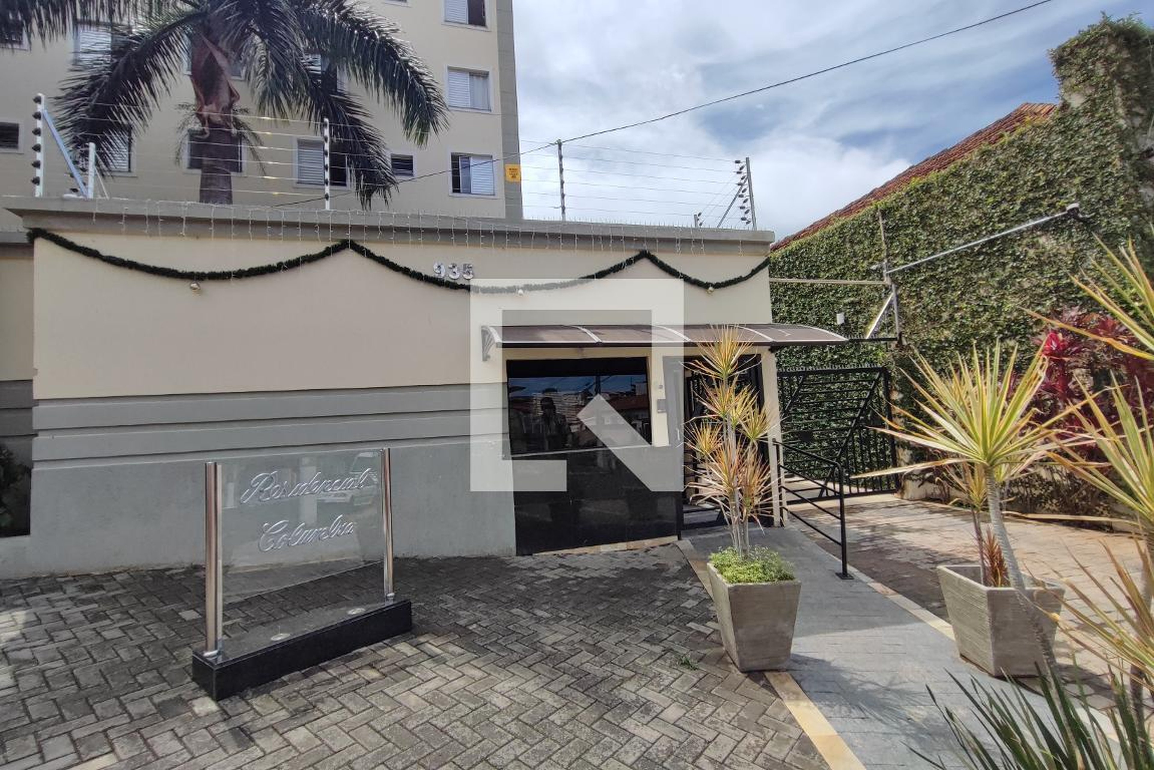 Fachada do condominio Residencial Columbia