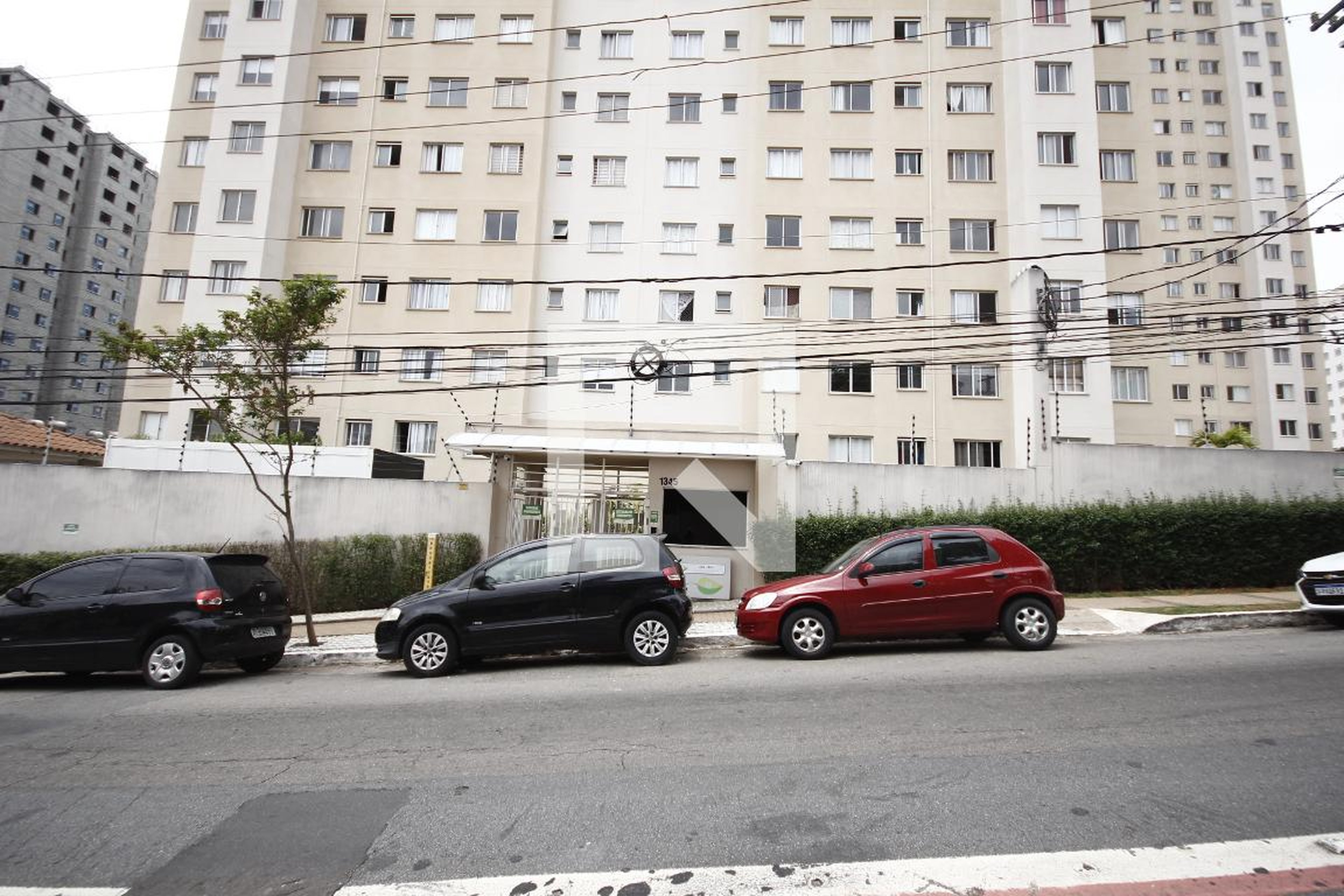 Fachada Condomínio em Rua Dona Ana Neri, 726