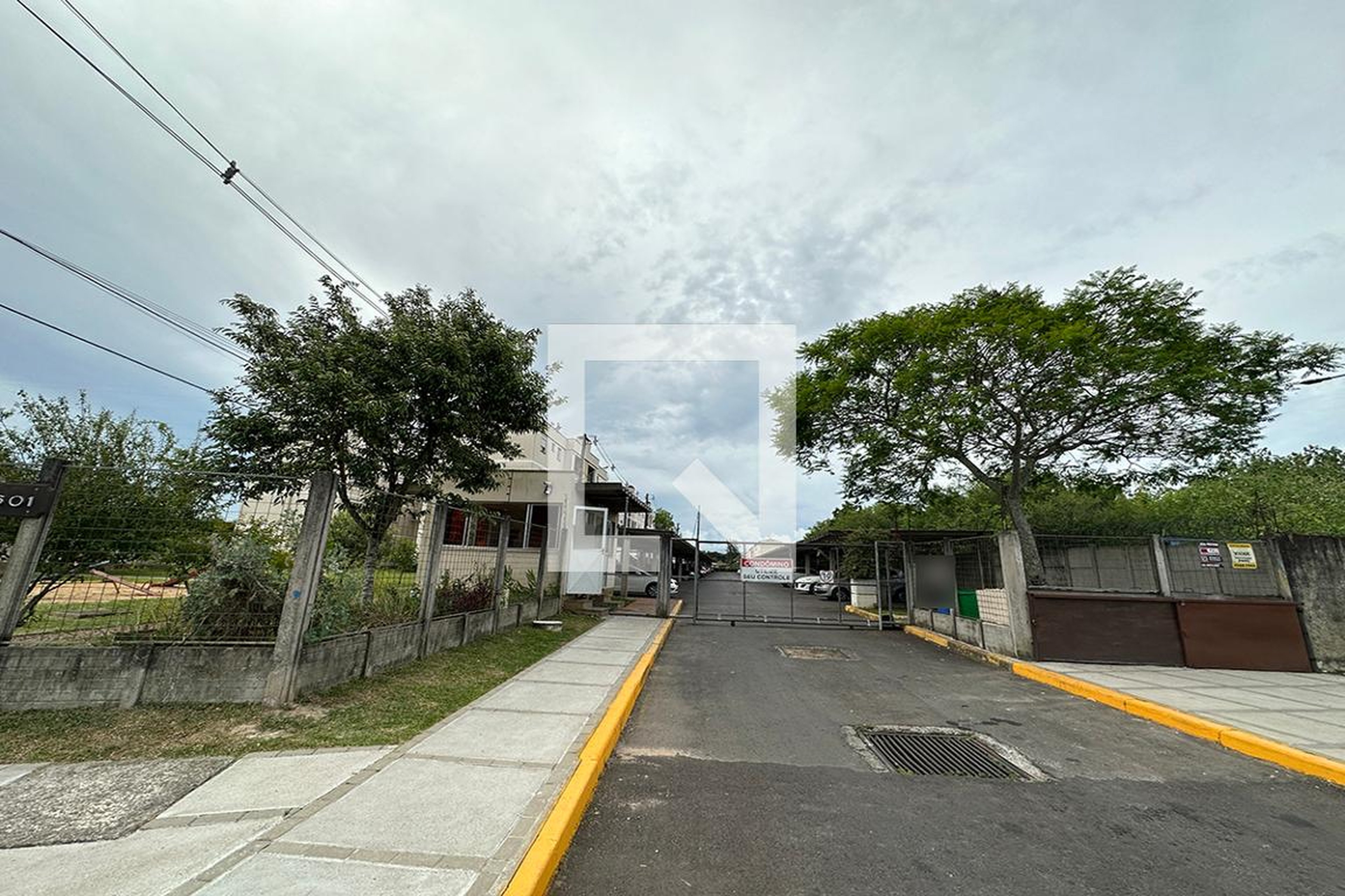 Fachada do Condomínio Residencial Aruba