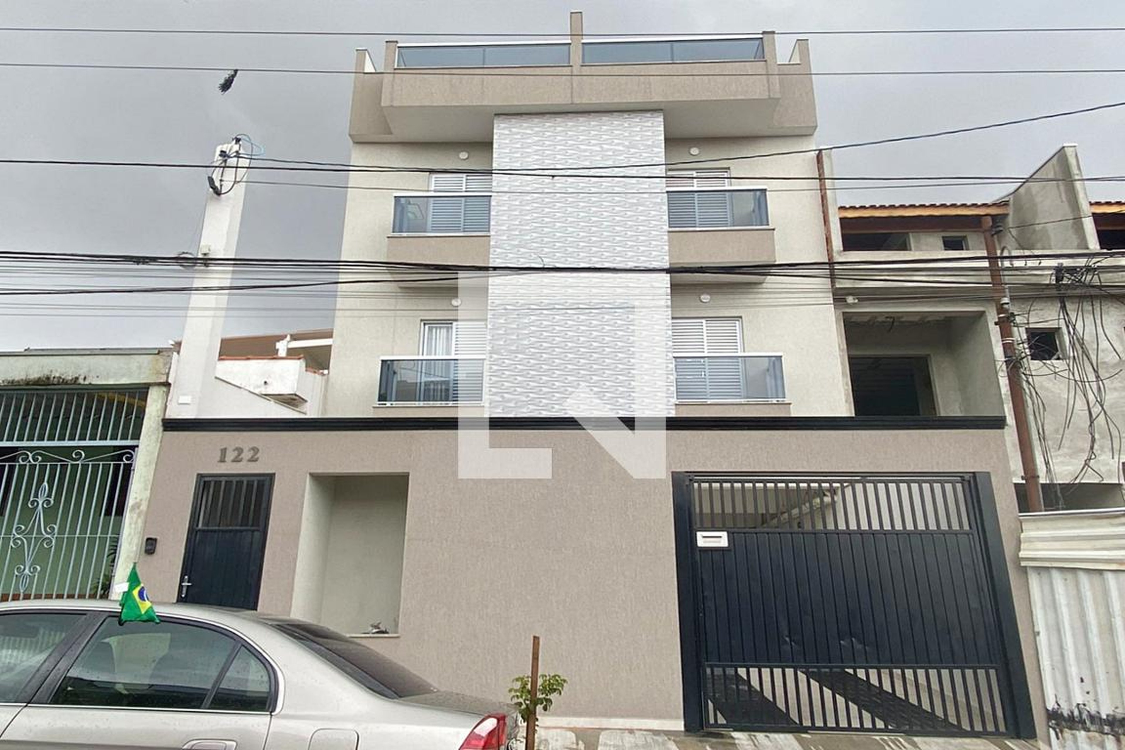 Fachada Condomínio em Rua Padre Sabóia de Medeiros, 122