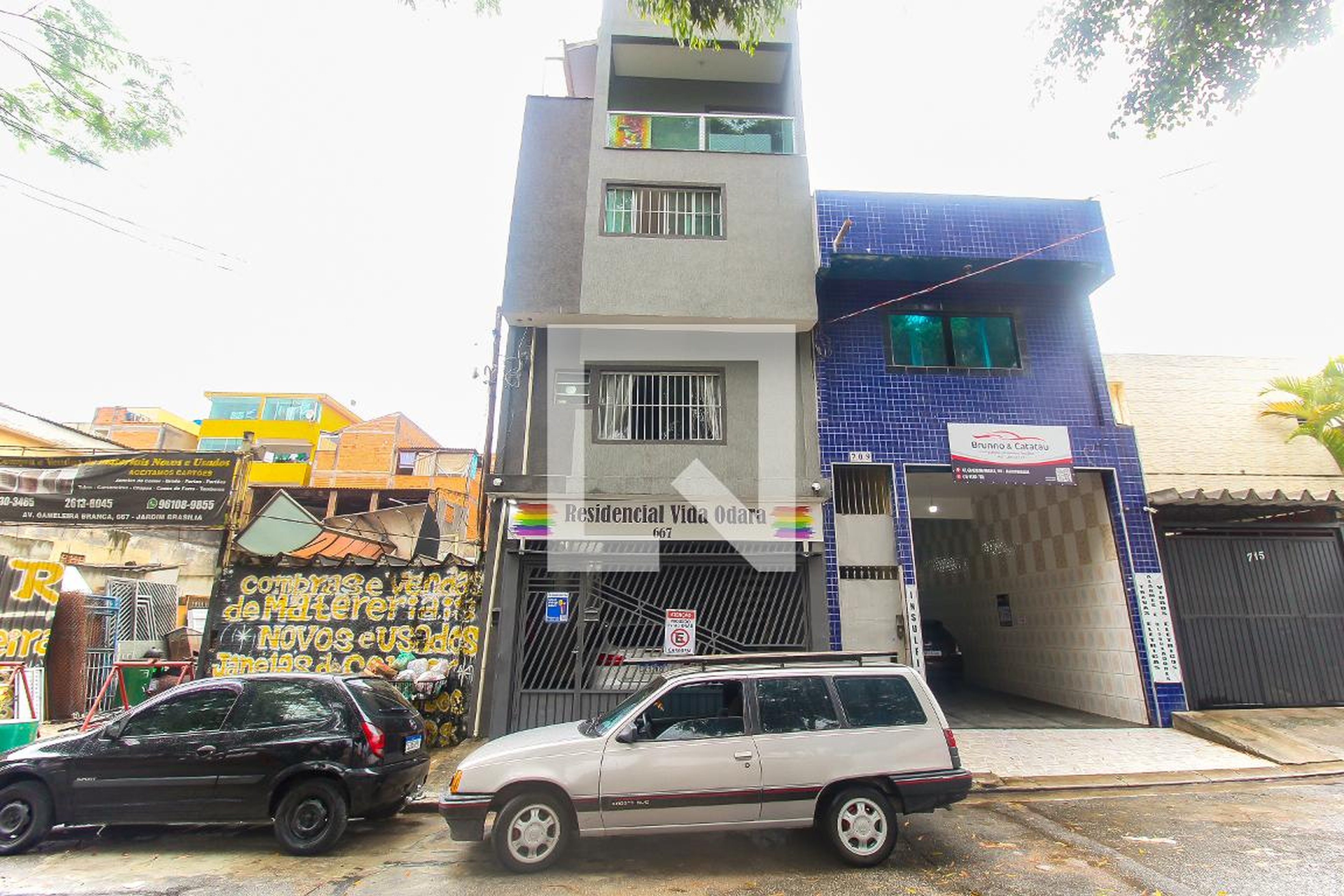 Fachada Residencial Vida Odara