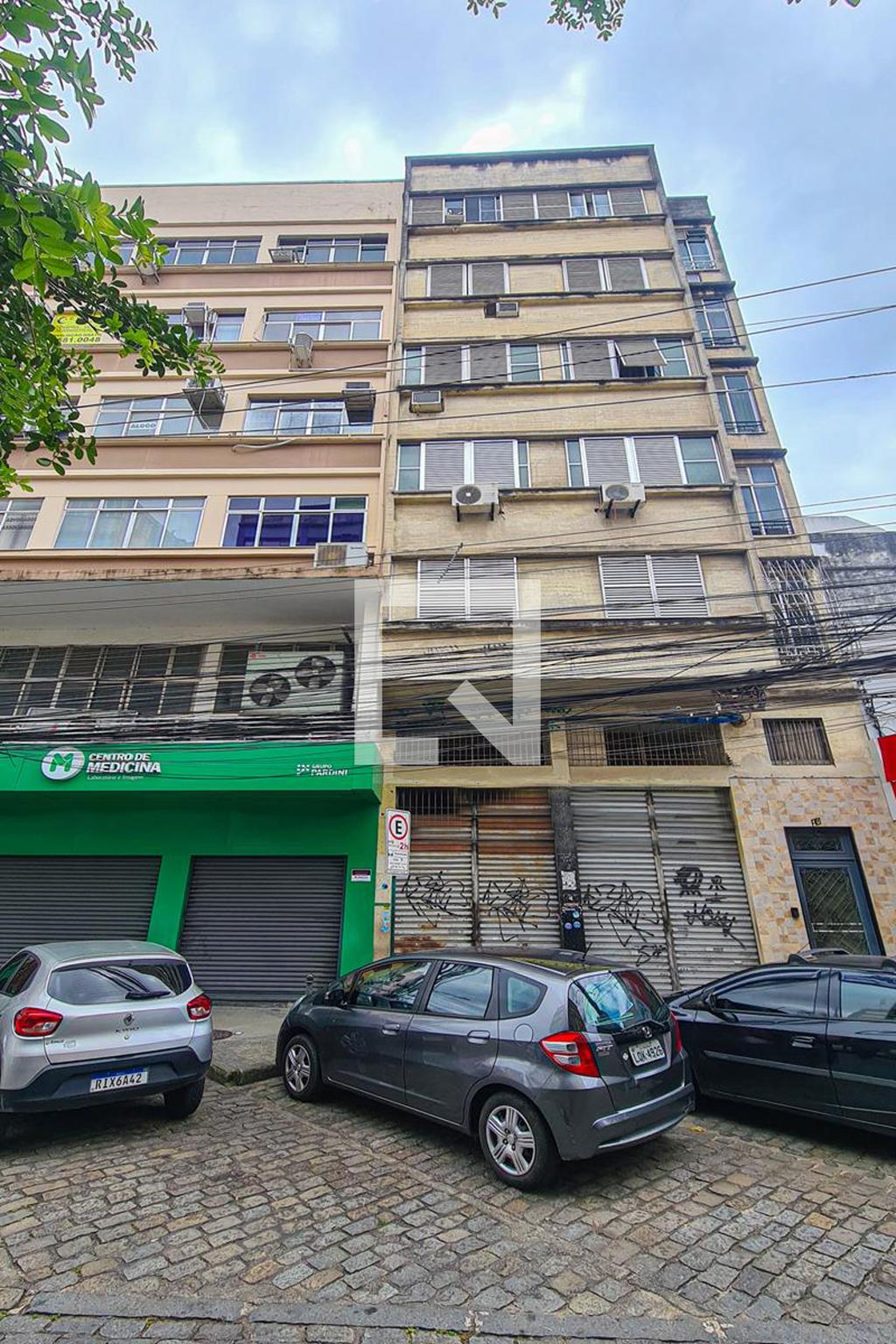 Fachada Condomínio em Rua Frederico Méier, 10201