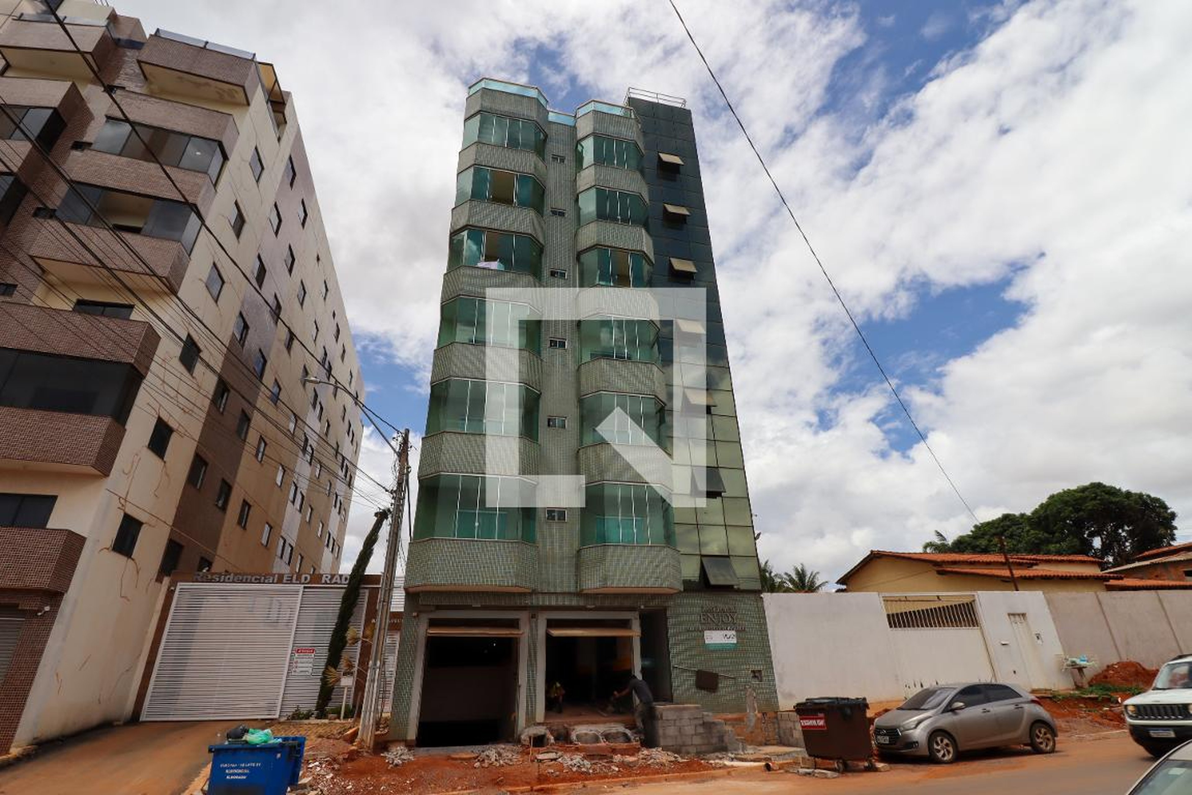 Fachada Condomínio em Rua 4A Chácara 112, 403