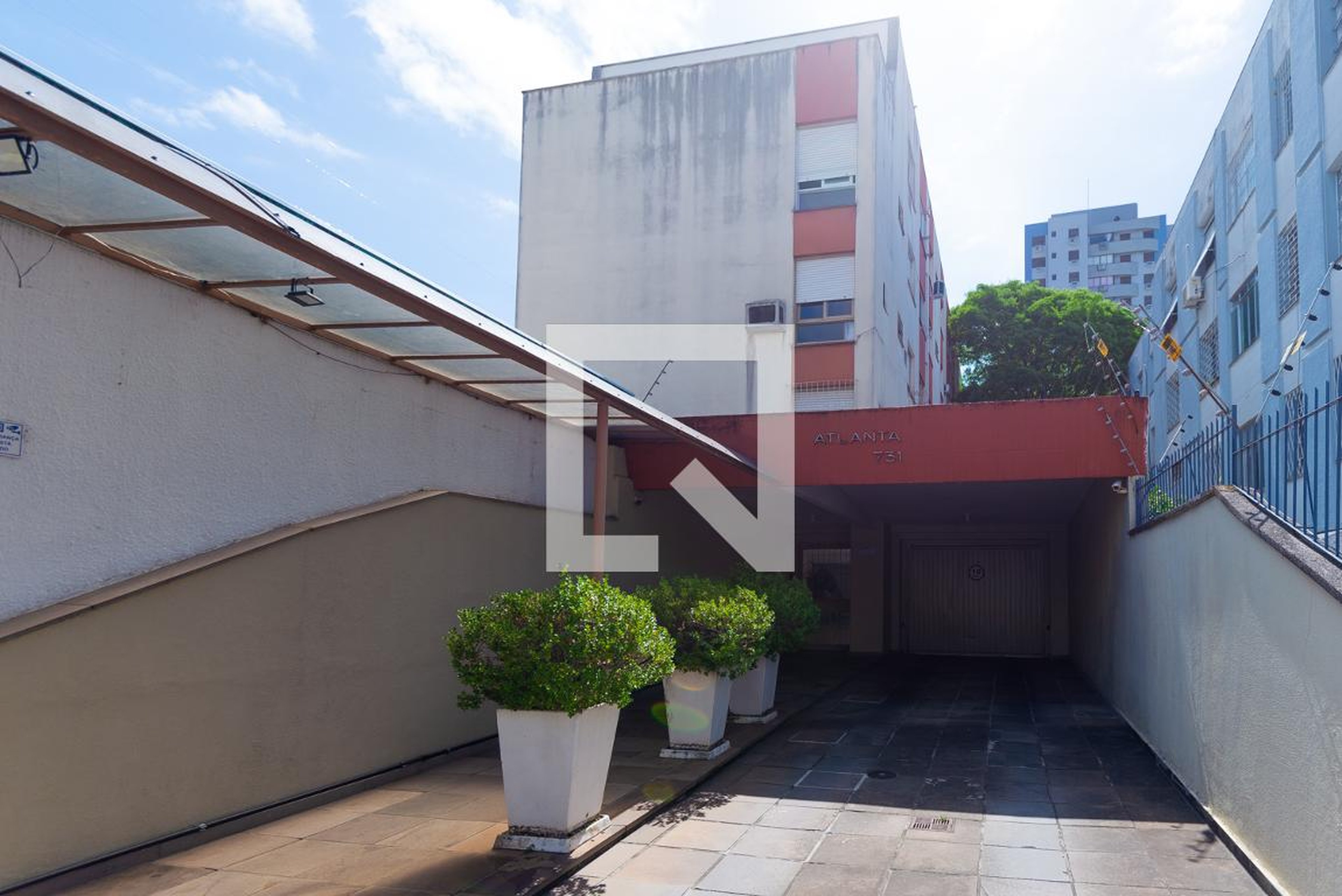 Fachada do Prédio Edifício Atlanta