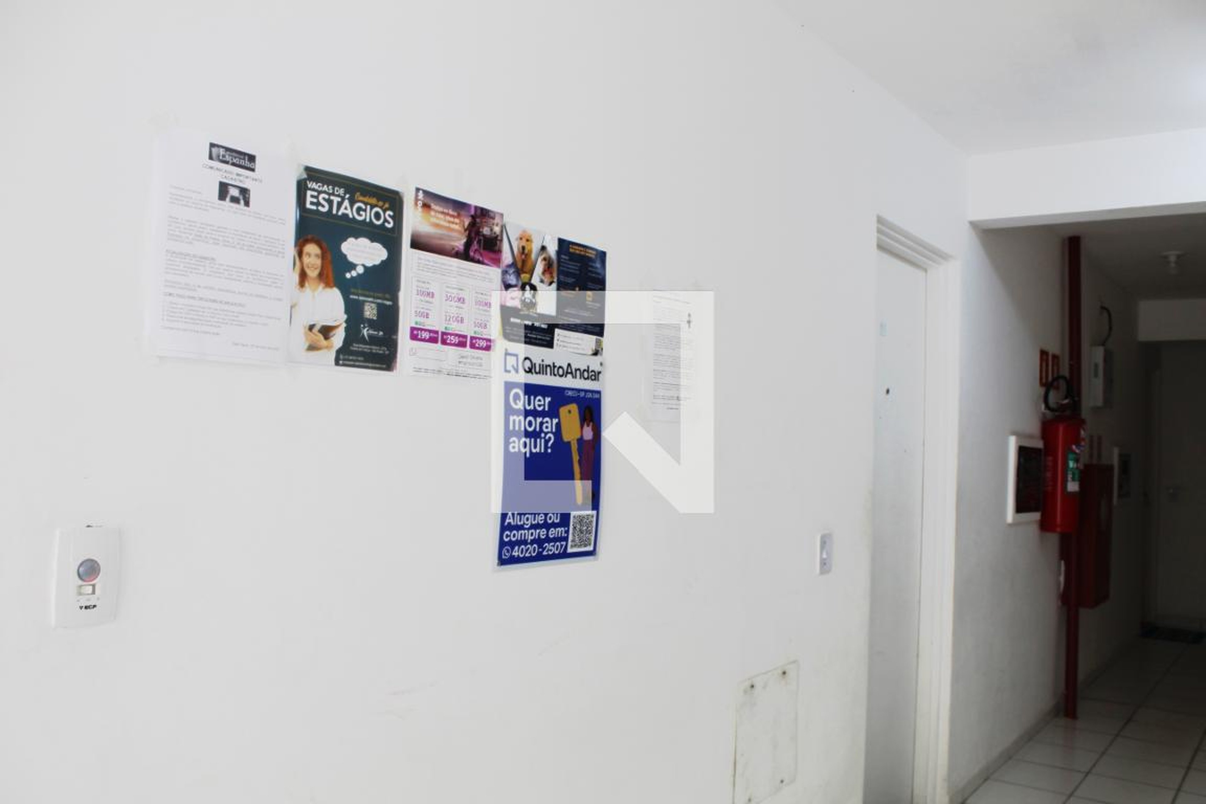Hall de entrada - Residencial Espanha