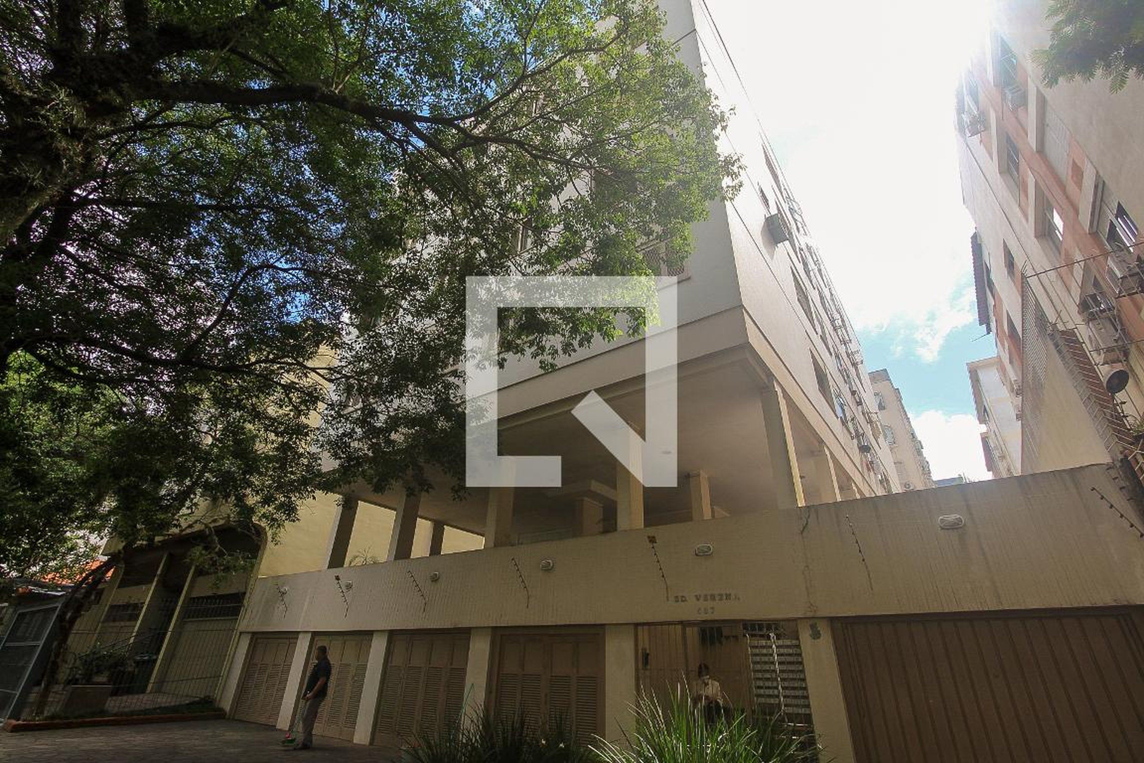 Fachada do condominio Edifício Verena