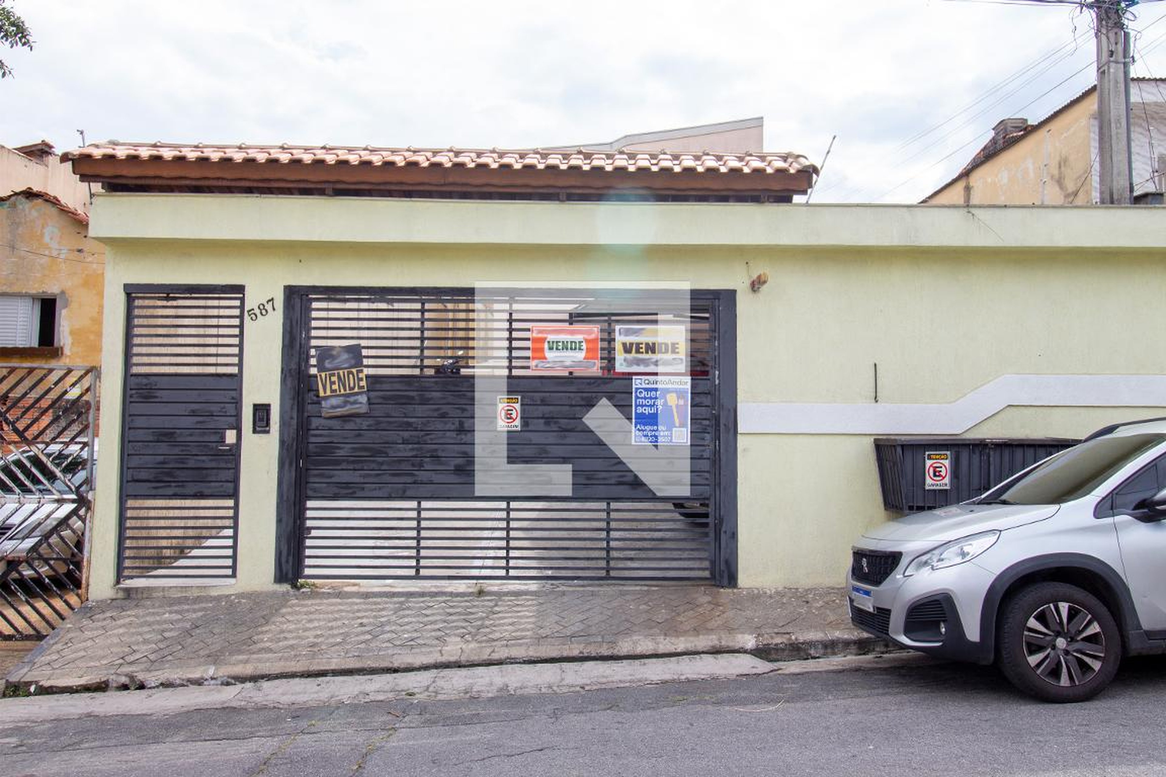 Fachada Condomínio em Rua Juçaral, 587