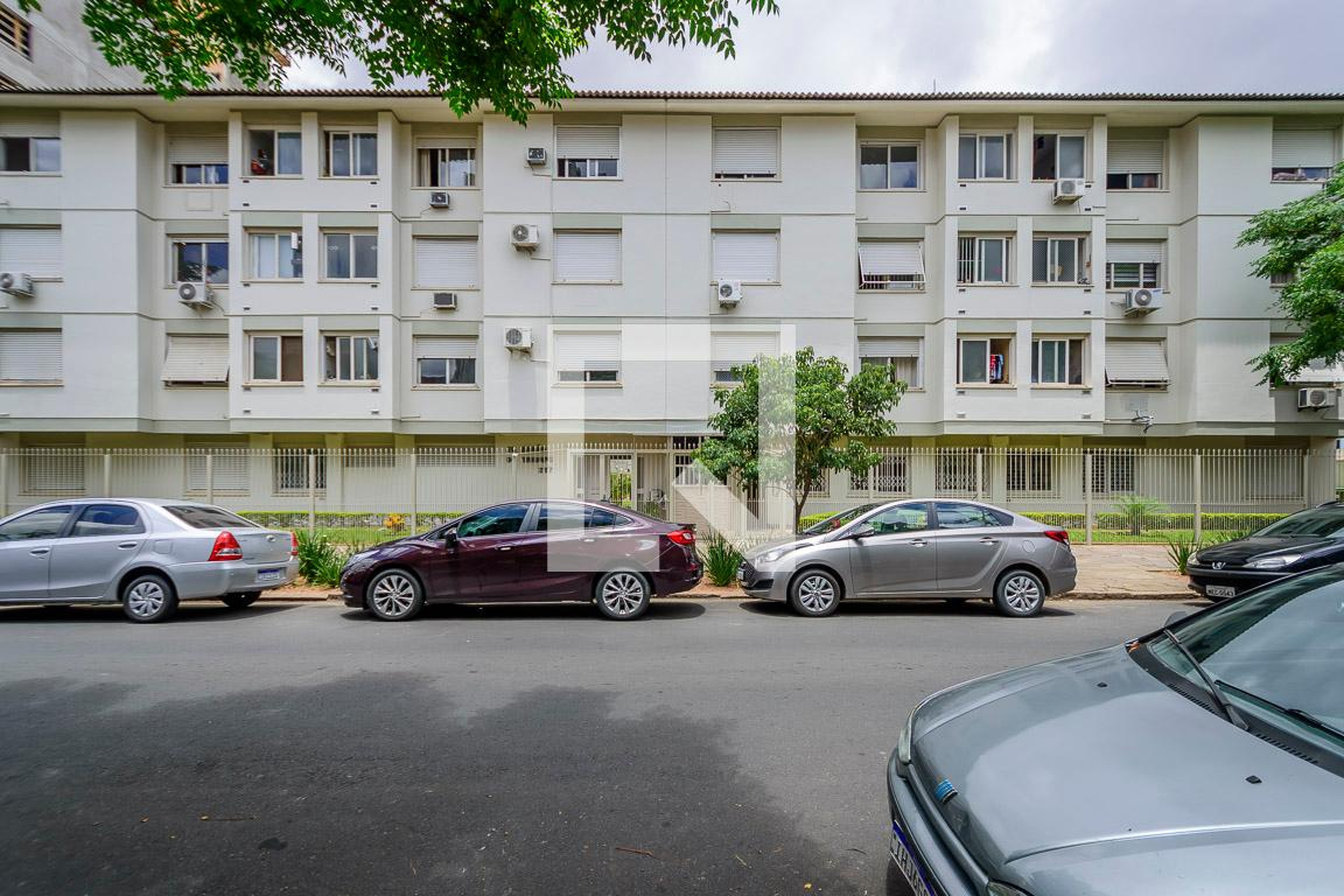 Fachada do Condomínio Edifício Barão do Triunfo