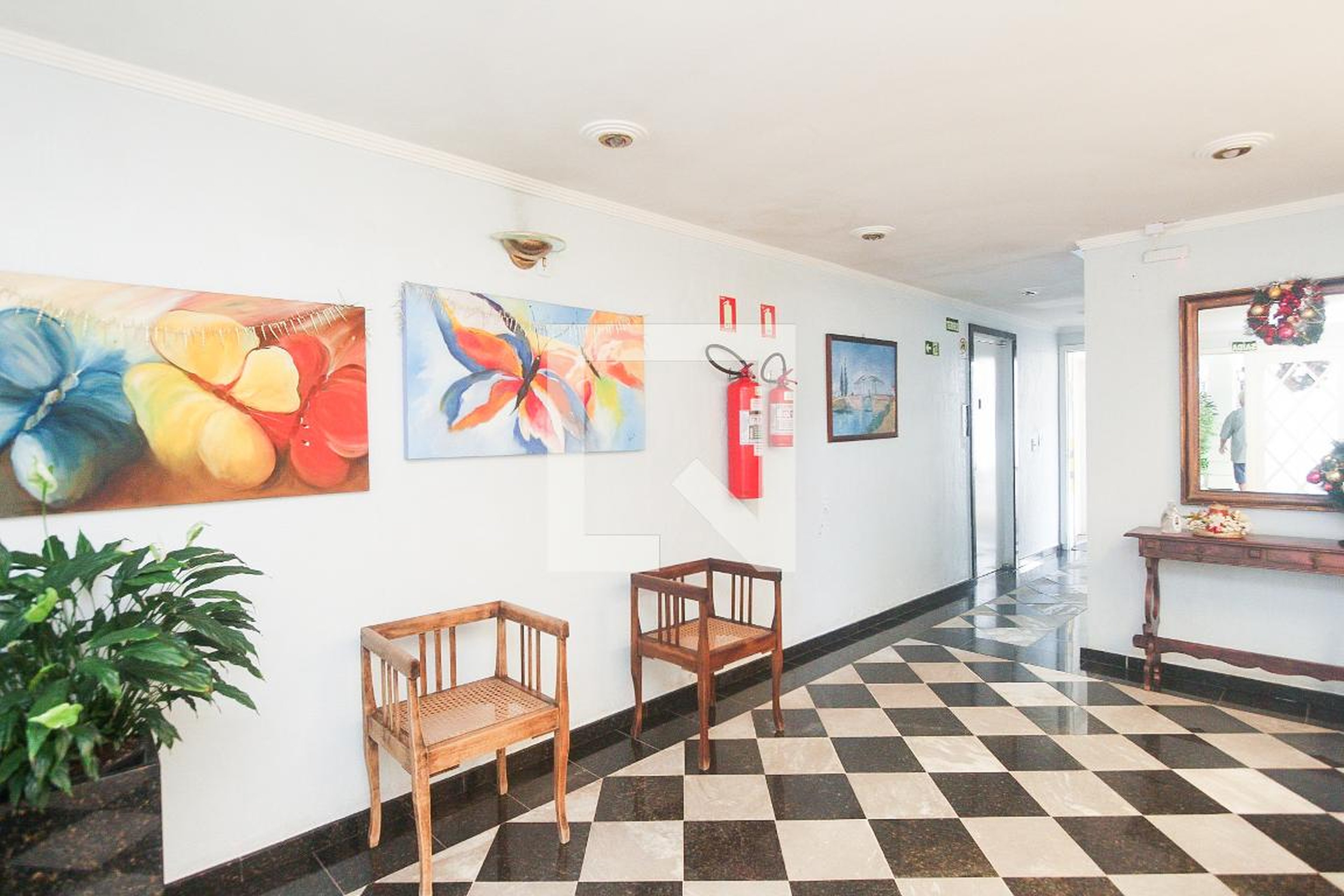 Hall de entrada - Edifício Ana Terra