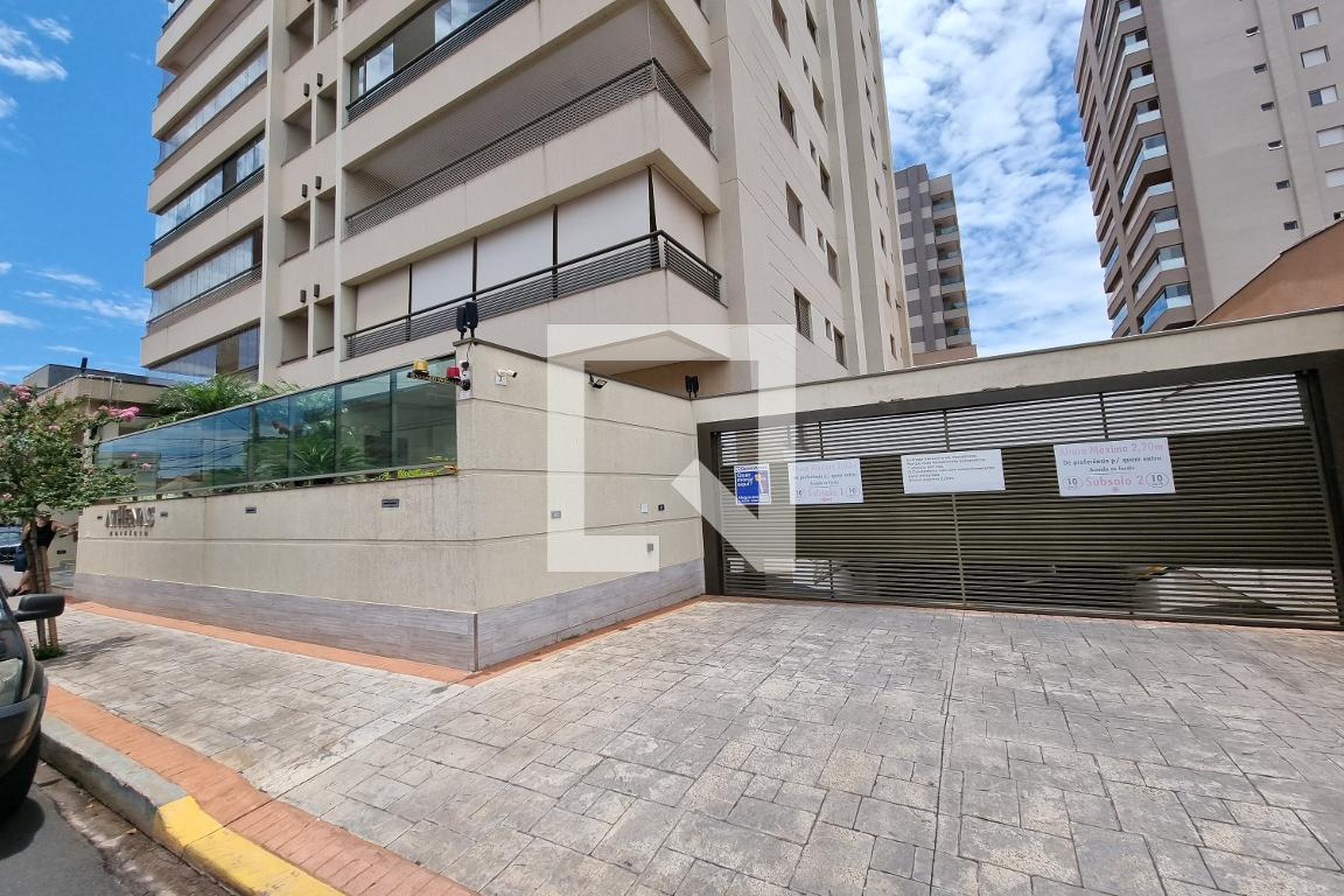 Fachada do Prédio Edifício Athenas