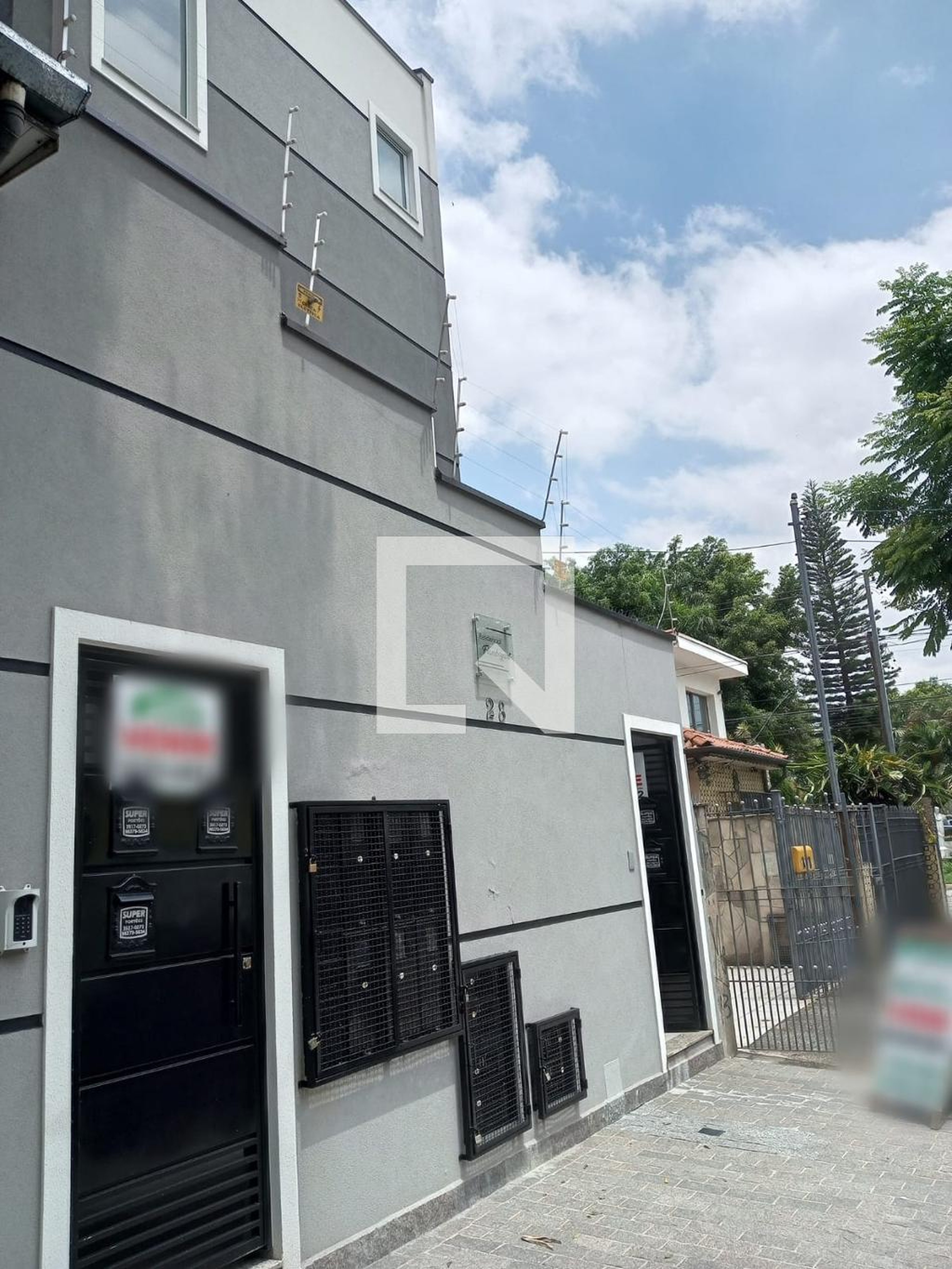 Fachada Condomínio em Rua Atílio Piffer, 28