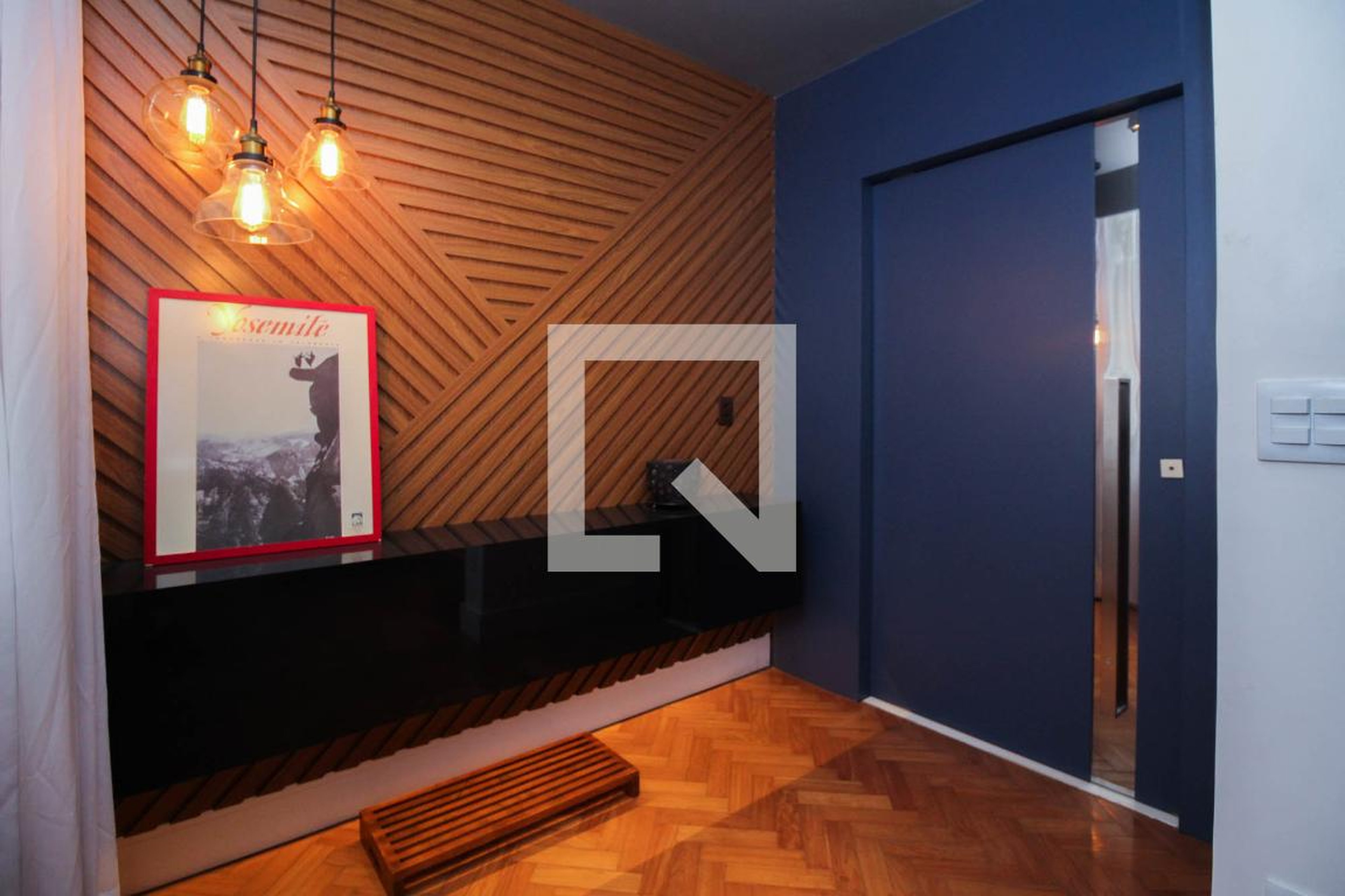 Hall de entrada Condomínio em SQS 203 Bloco D, 202