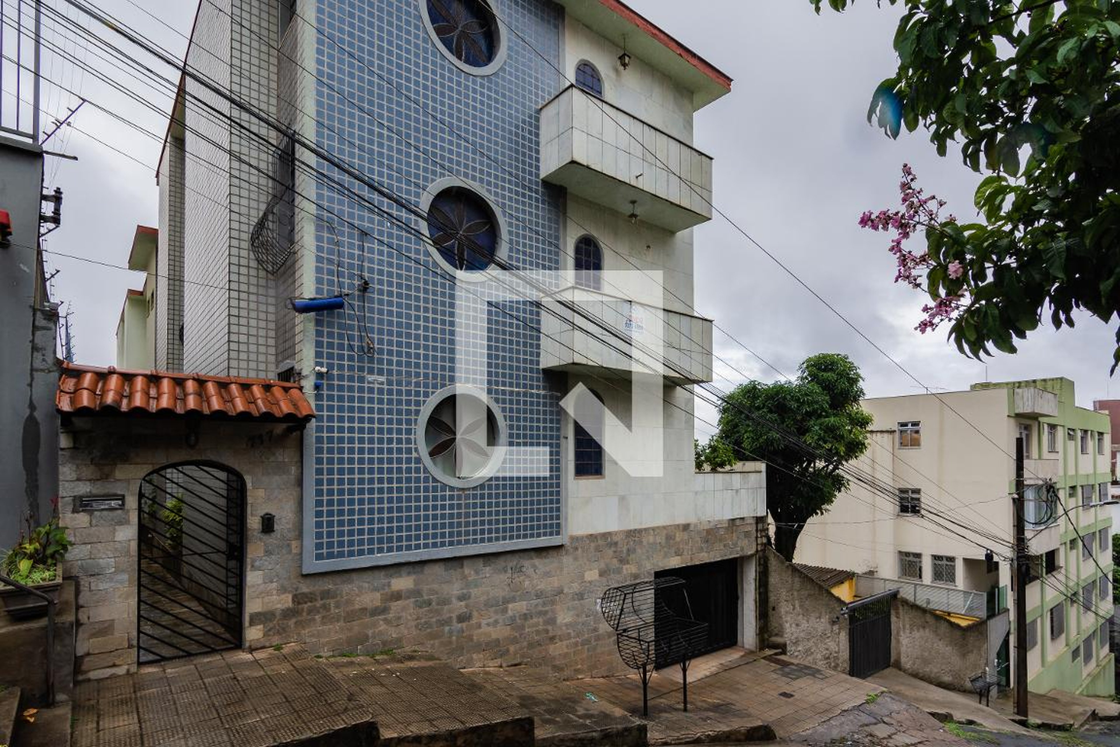 Fachada Condomínio em Rua Nascimento Gurgel, 717