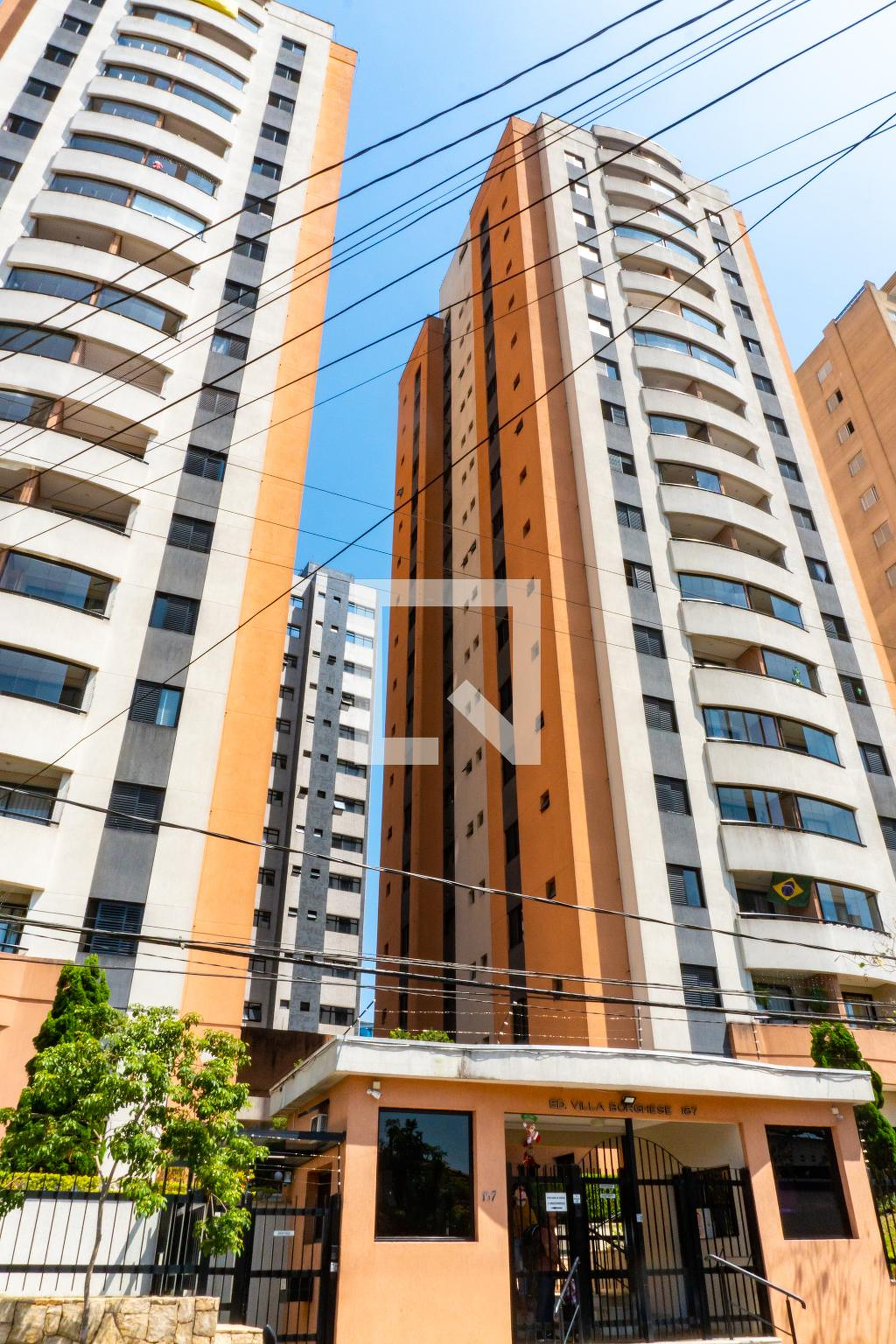 Fachada do Prédio Condomínio Vila Borguese