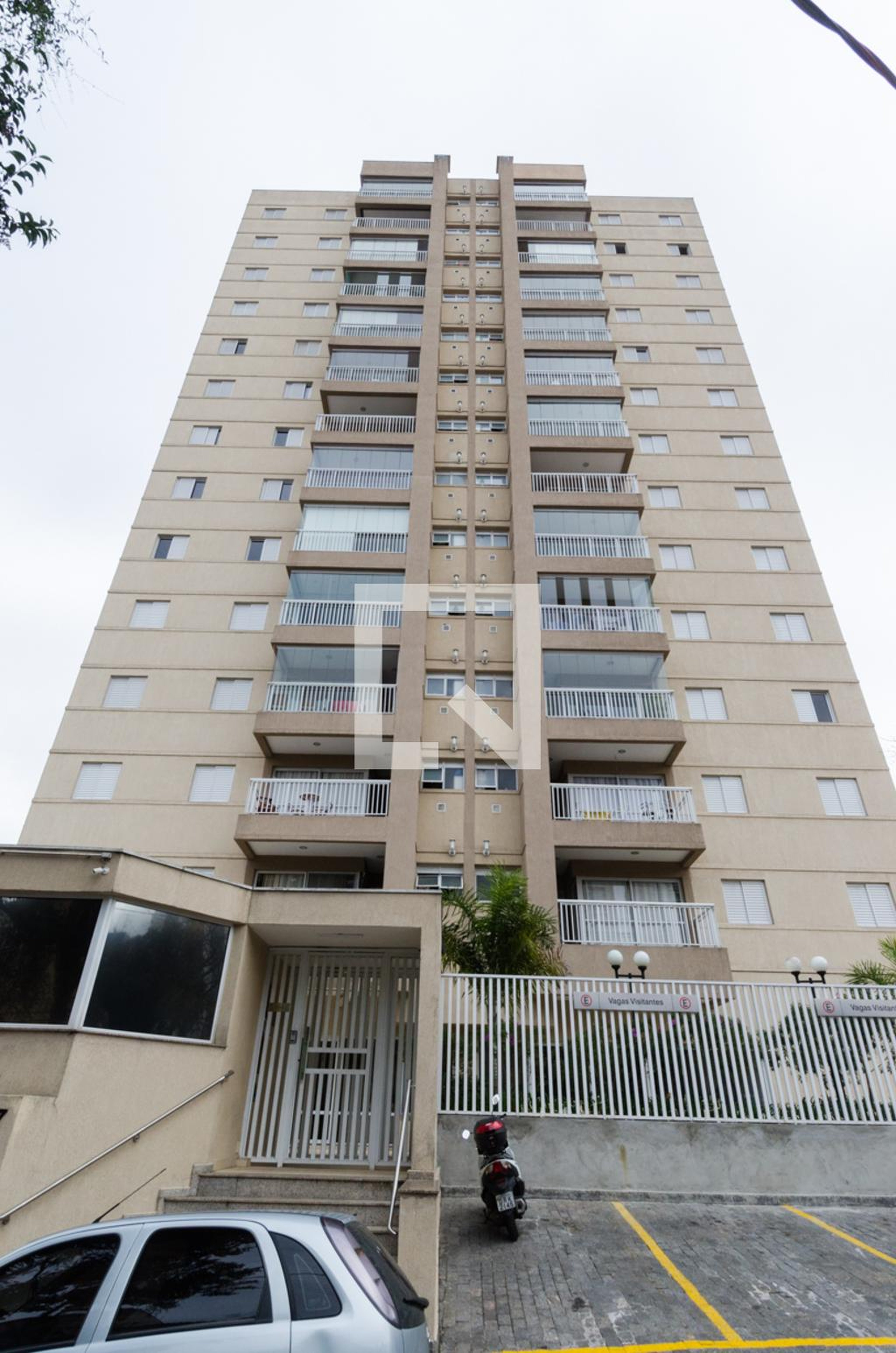 Fachada do Condomínio Condomínio Spazio