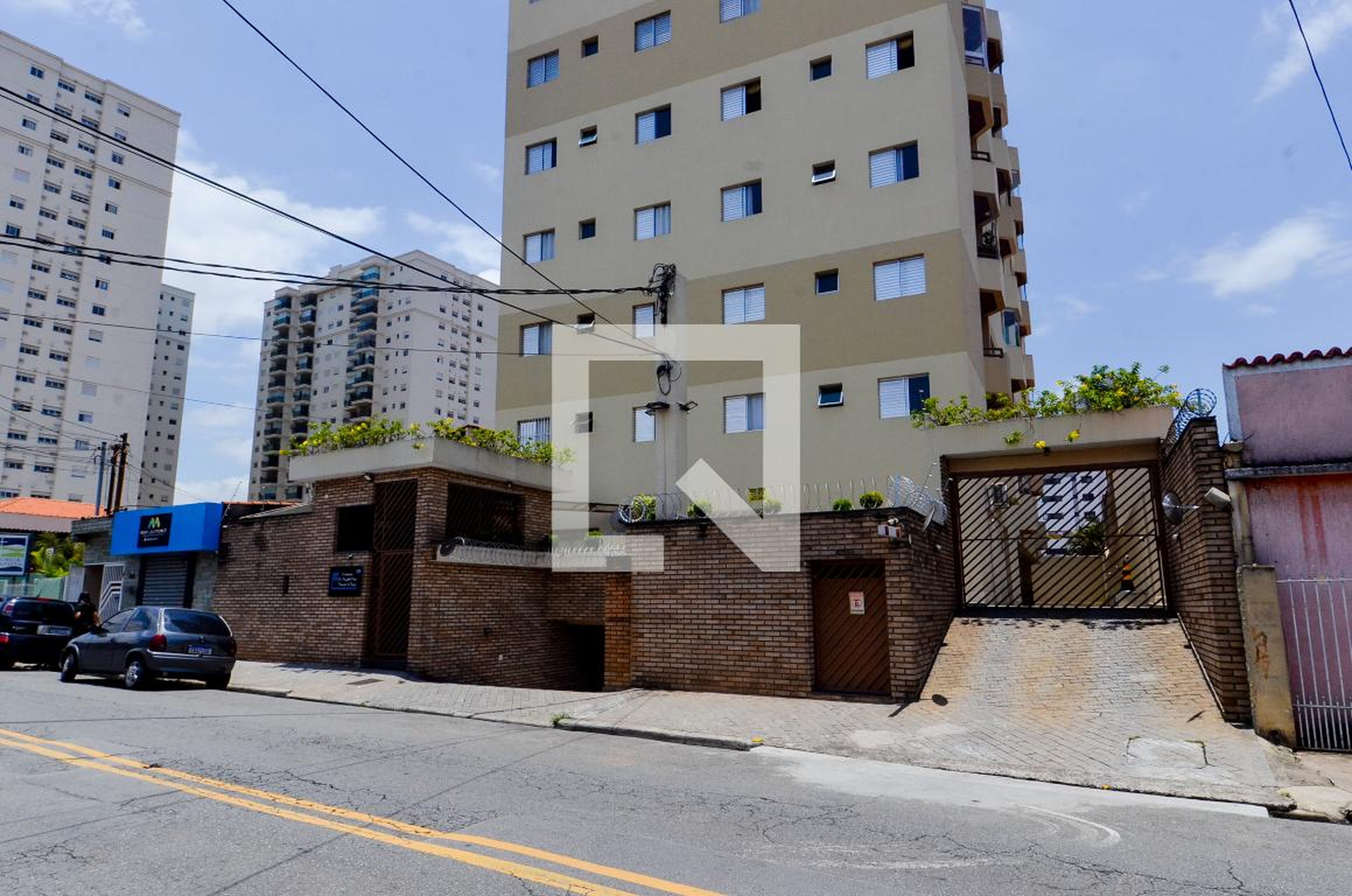 Fachada do Condomínio Condomínio Arquiteto Paulo Fernando de Souza