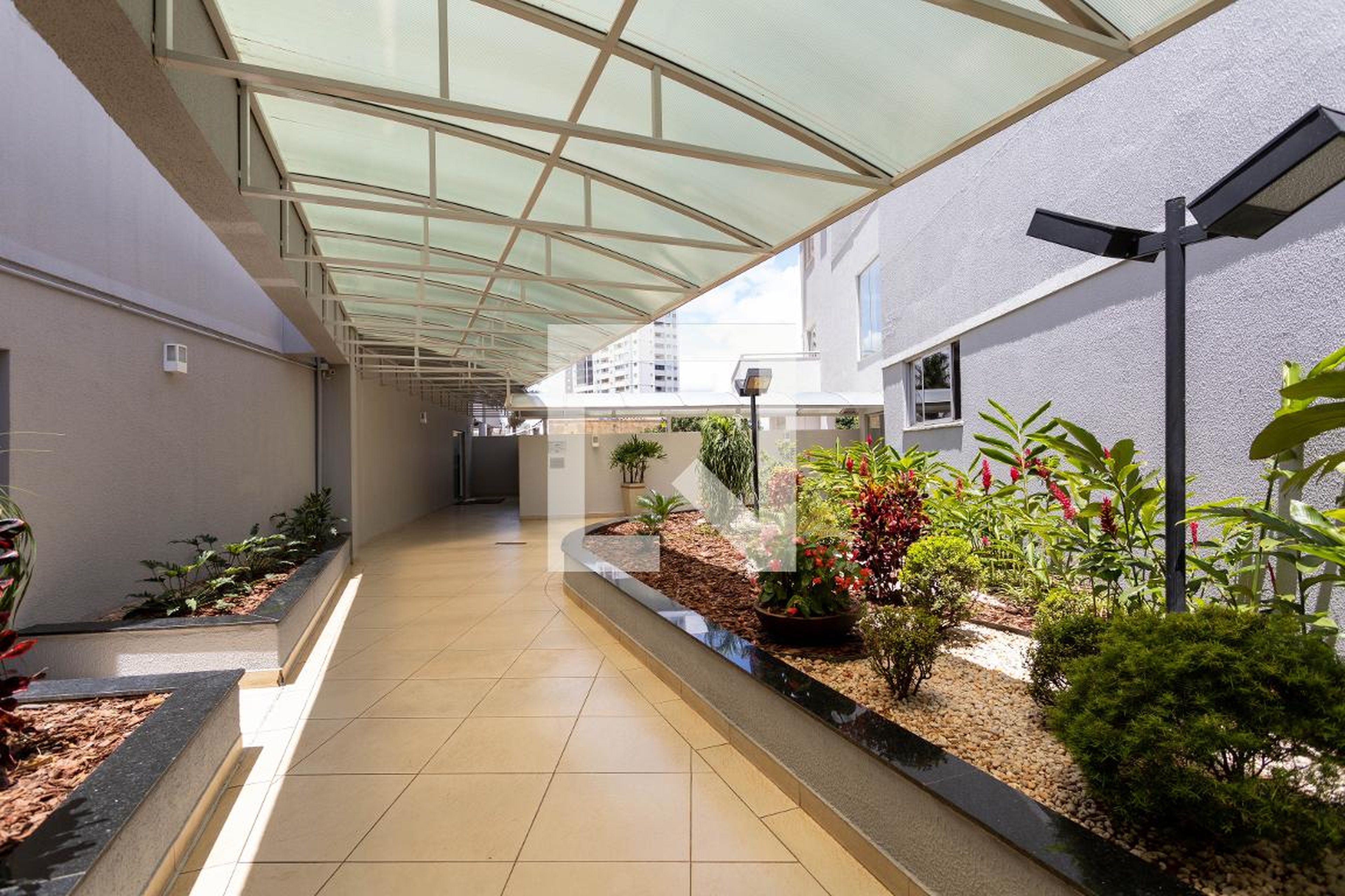 Hall de entrada Residencial Rio Negro