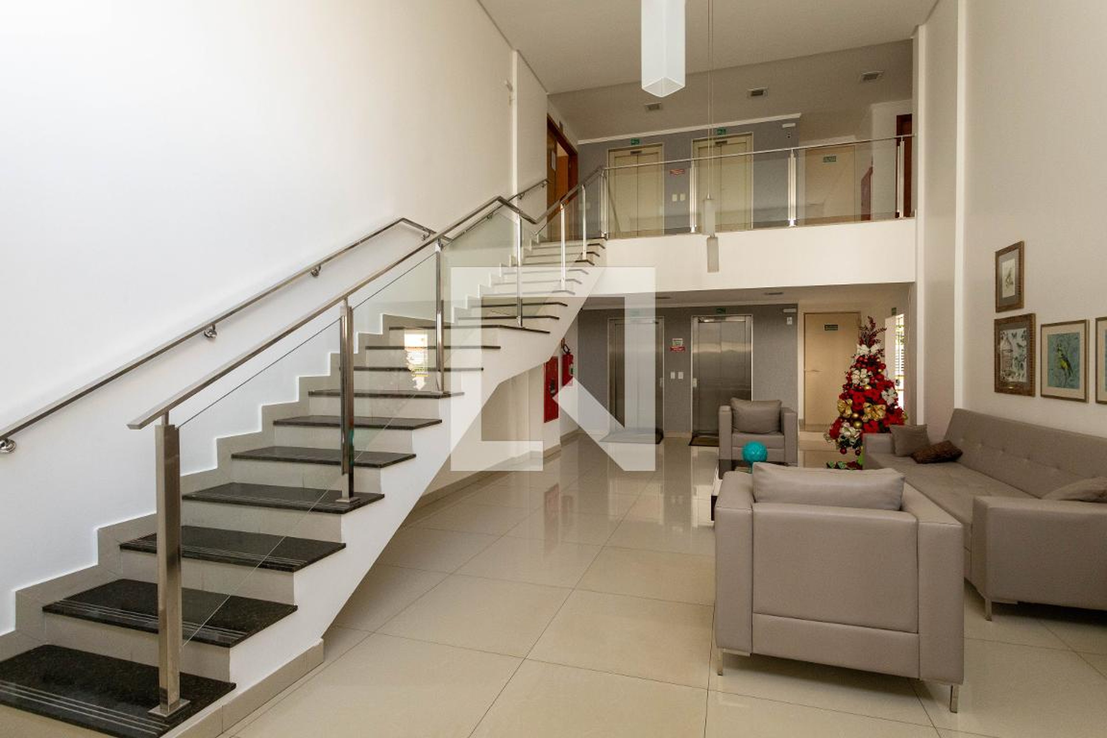 Hall social Residencial Rio Negro