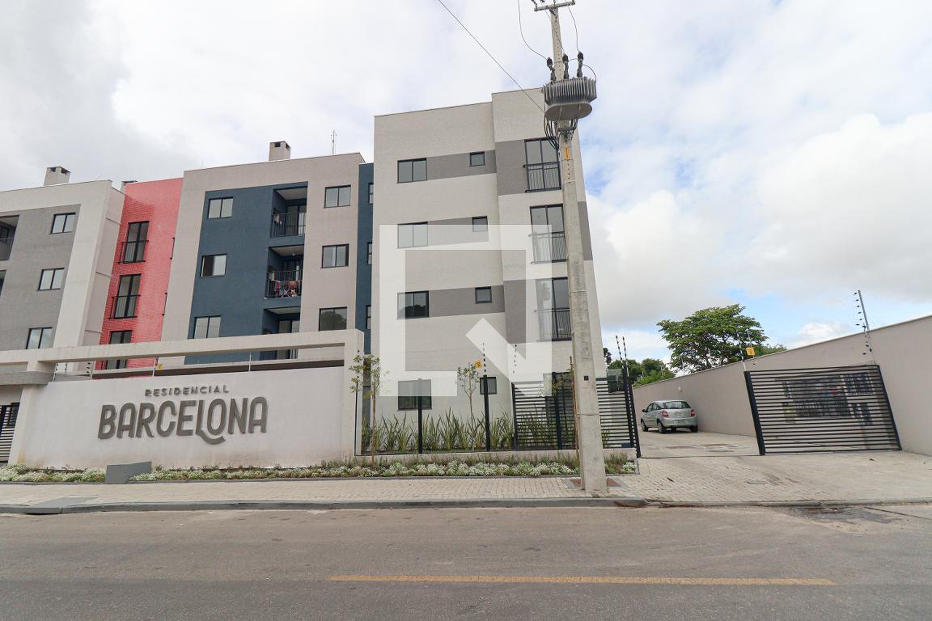 Fachada do Condominio Residencial Barcelona