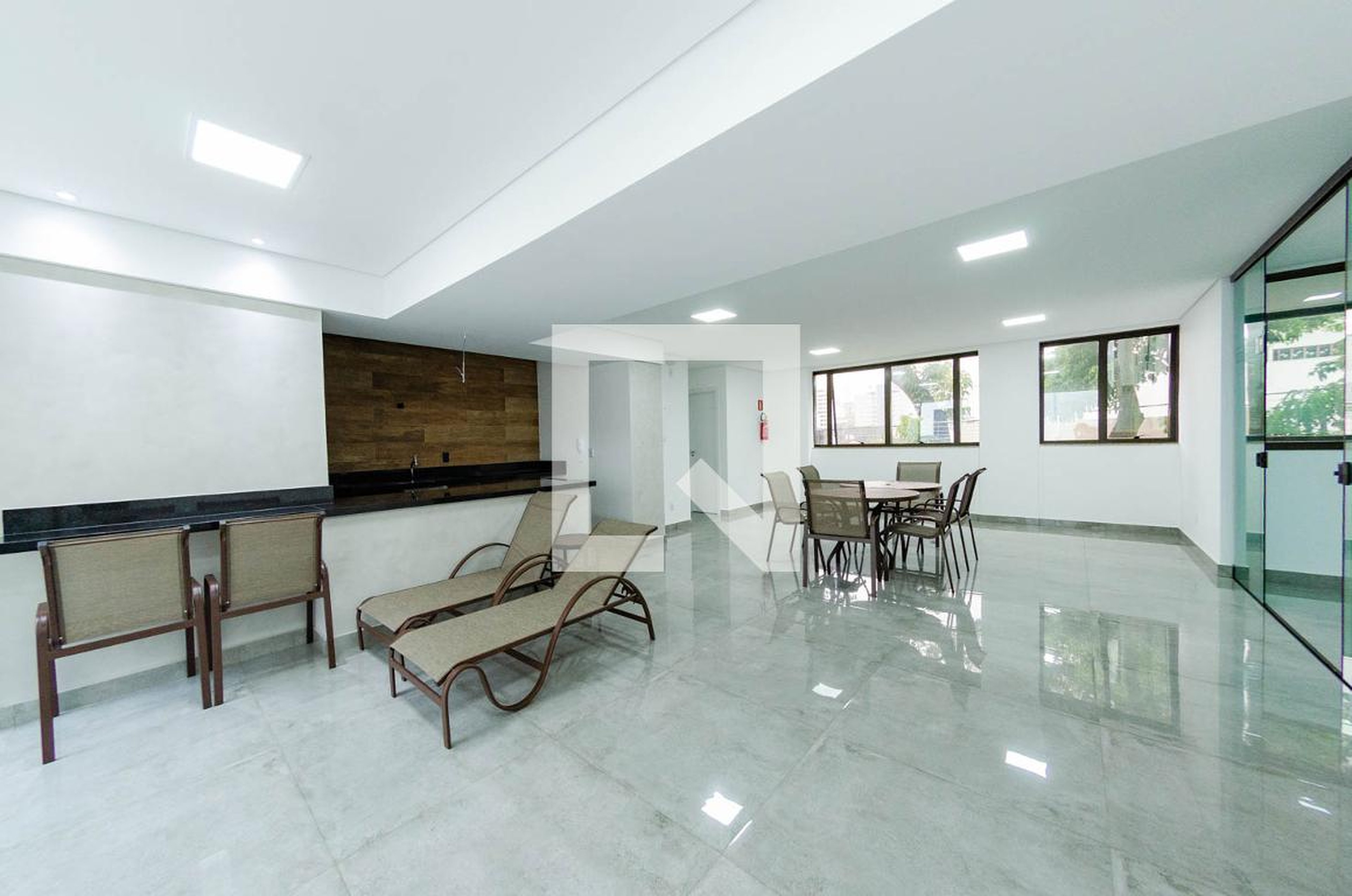 Salão de festas - Edifício Casa Blanca