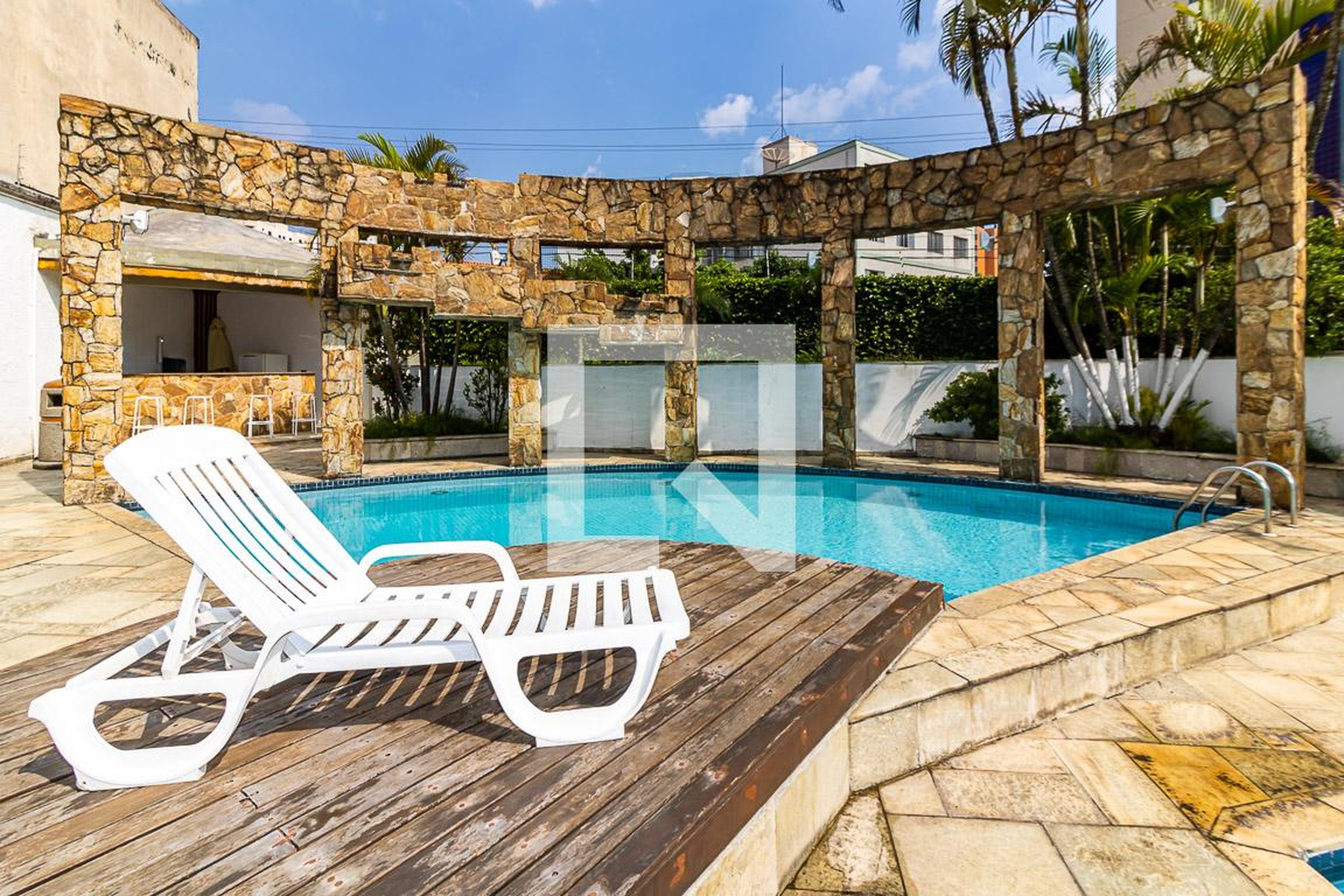 Área da Piscina - Edifício Portal da Cantareira