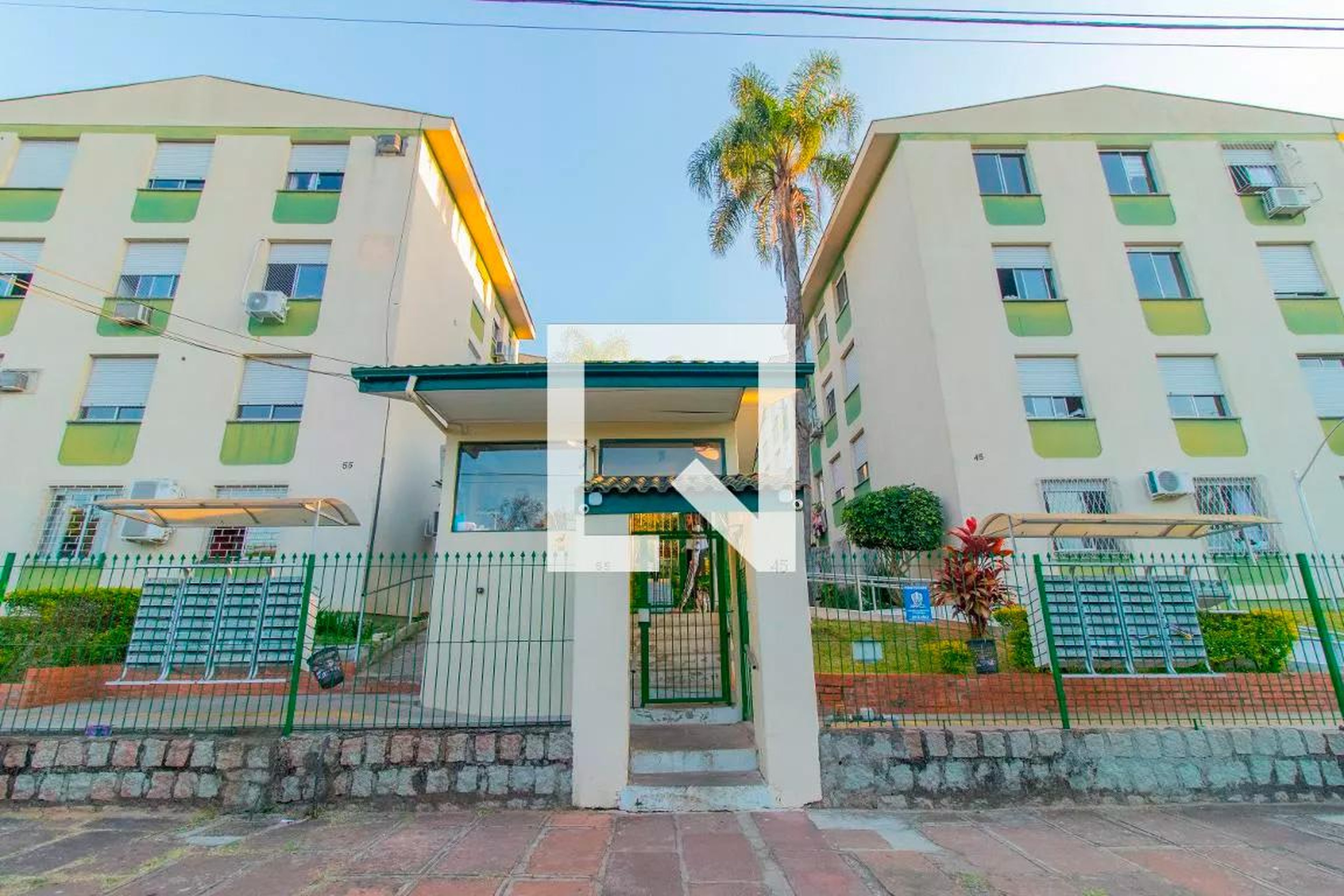 Fachada Condomínio Conjunto Residencial