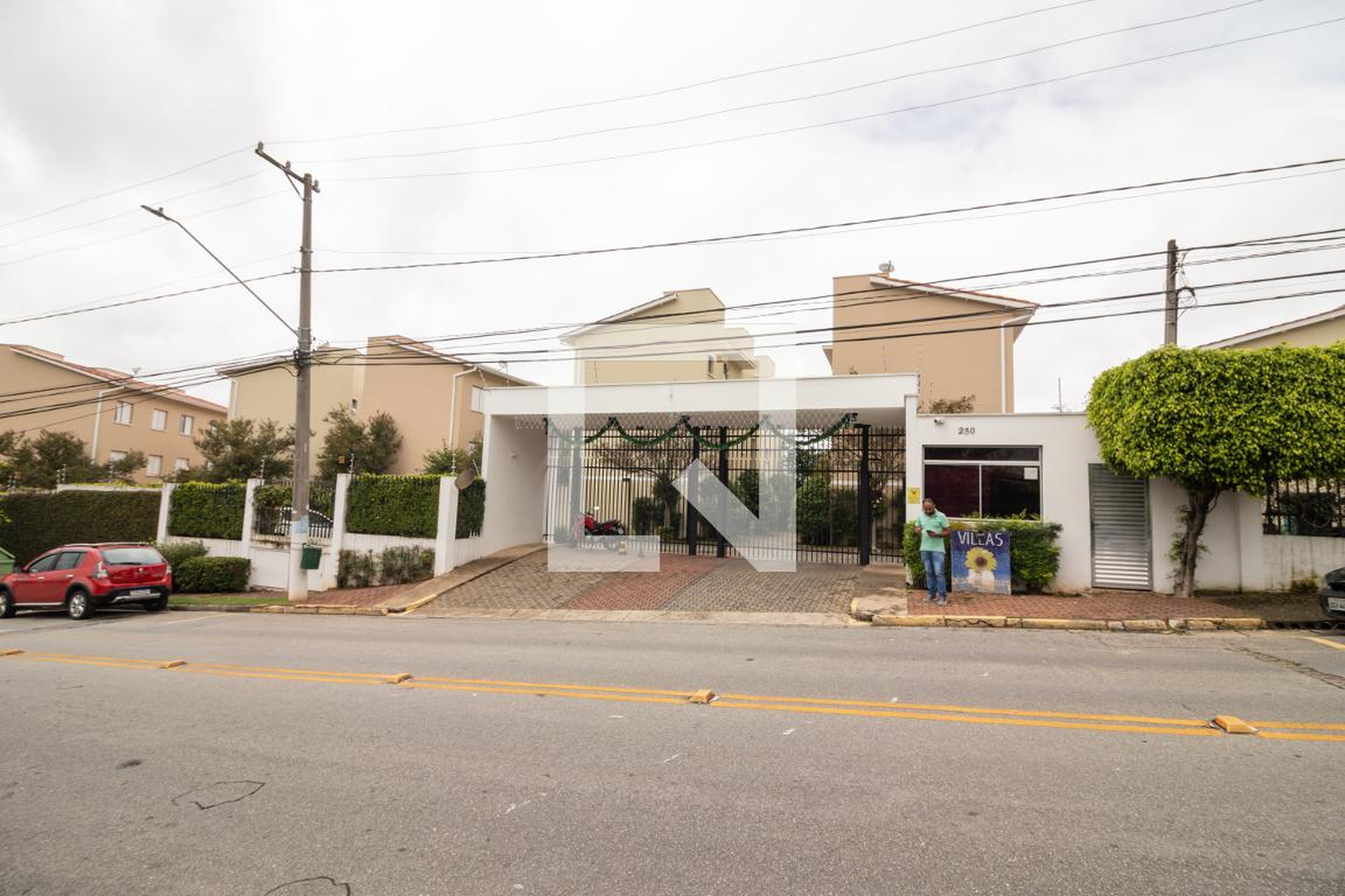 Fachada do Condomínio Condomínio Villas X