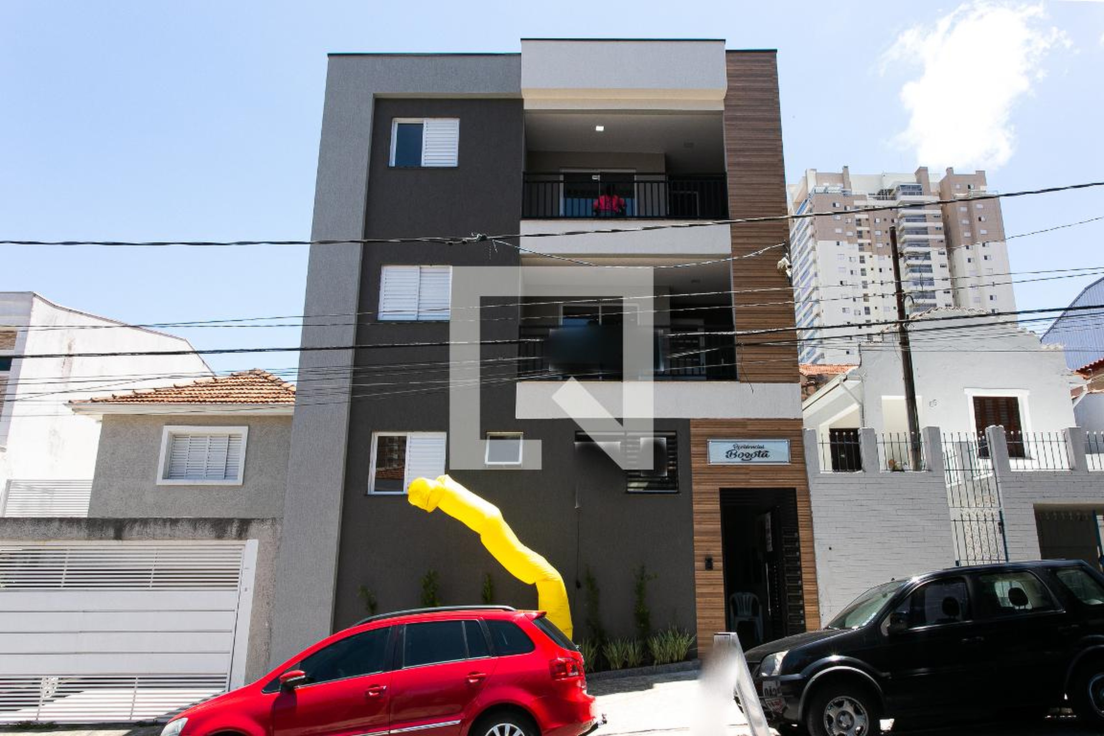 Fachada do Condomínio Residencial Bogotá