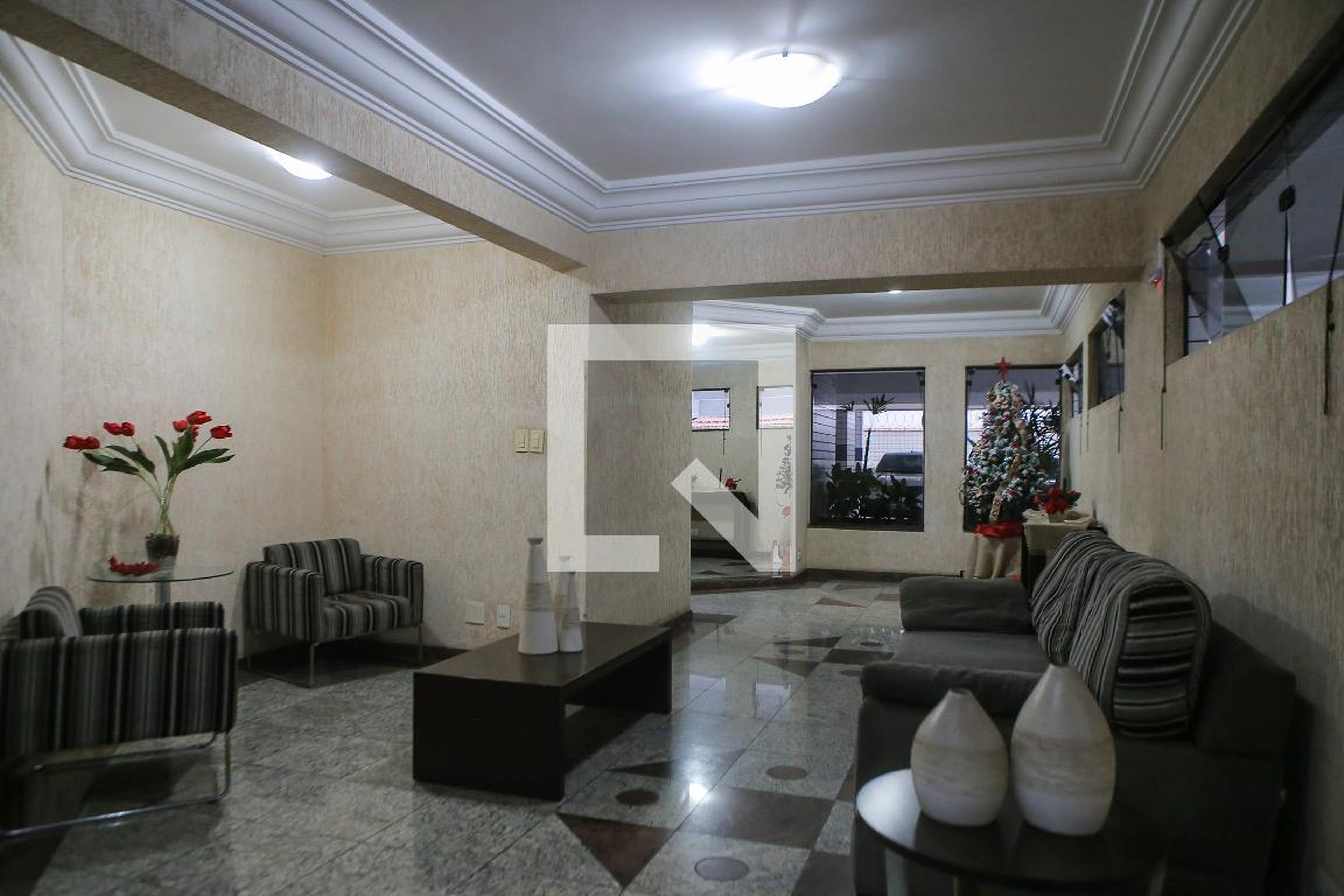 Hall de entrada - Residencial Jardins da Liberdade