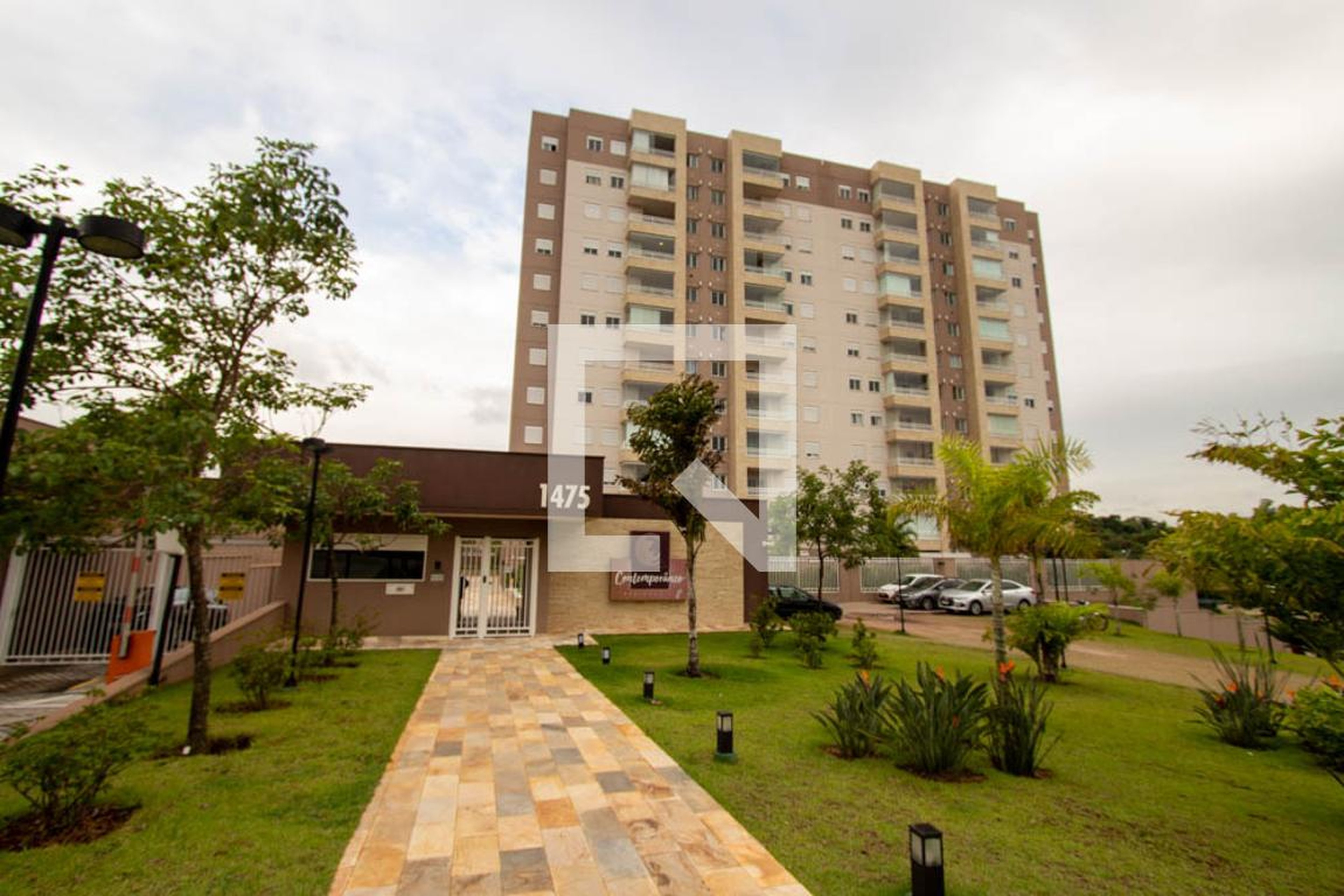 Fachada do Prédio Condomínio Contemporâneo