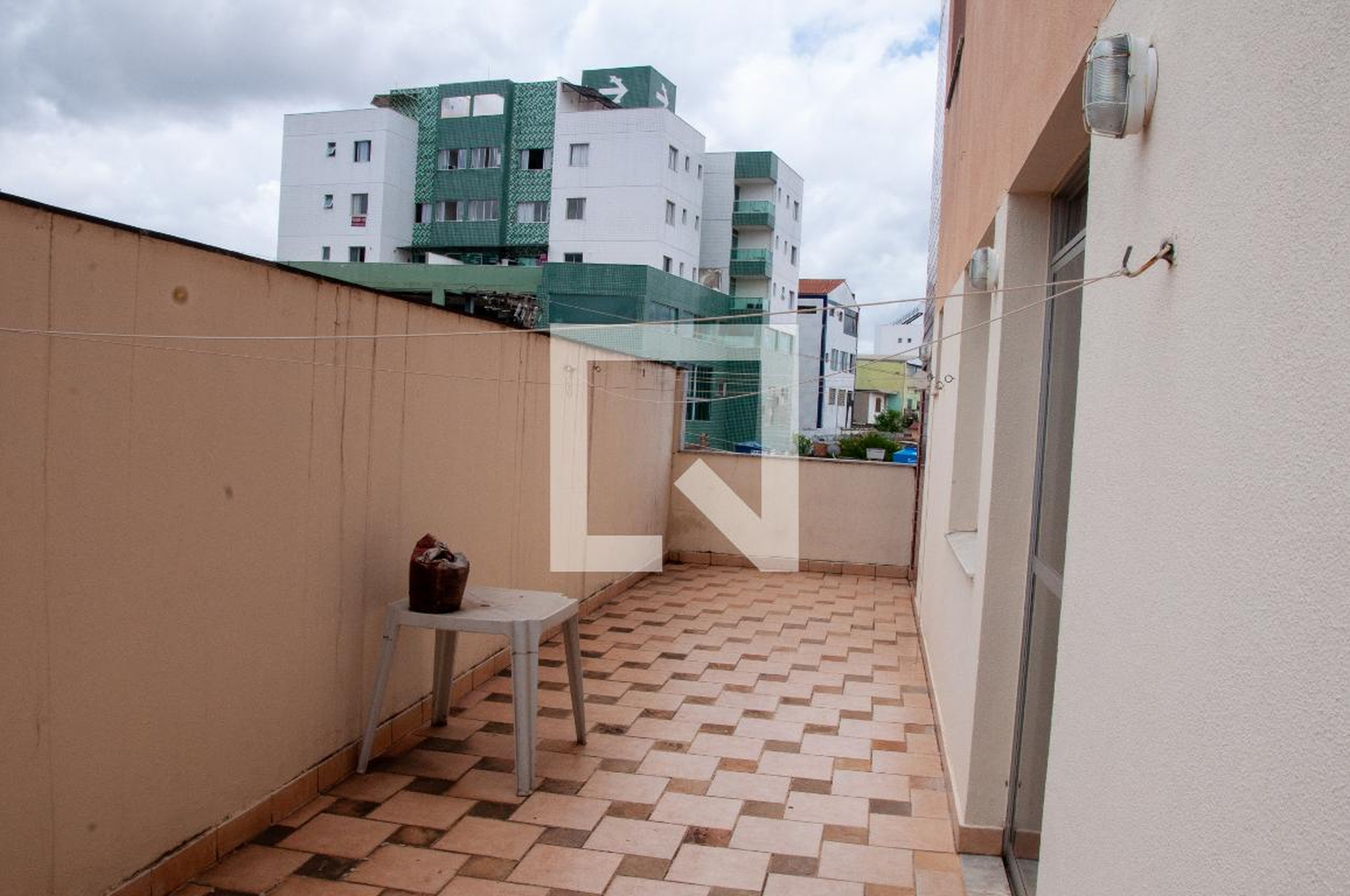 Área externa Condomínio em Rua Rio Danúbio, 225