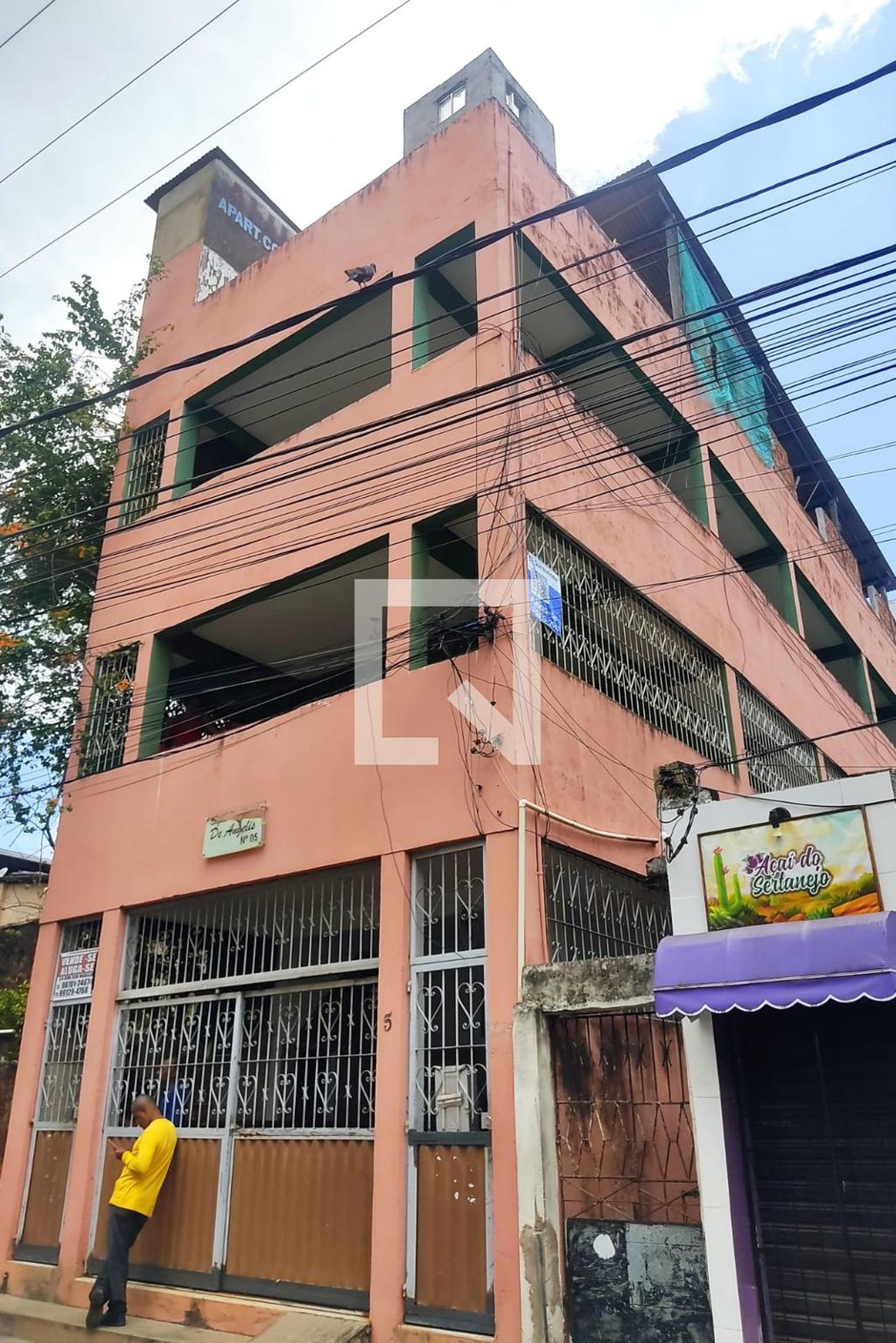 Fachada do Prédio Edifício de Angelis