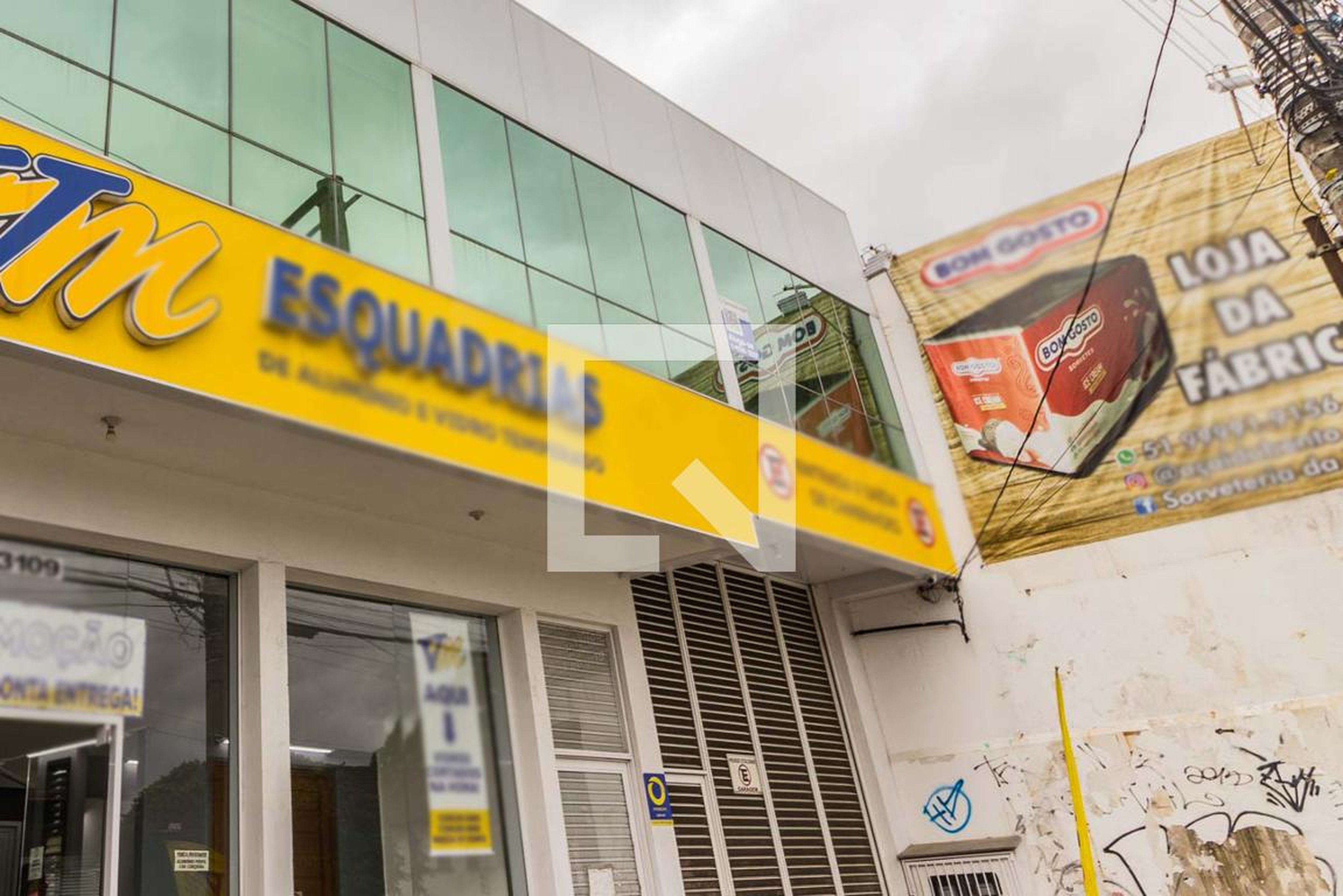 Fachada Condomínio em Avenida Bento Gonçalves, 3109