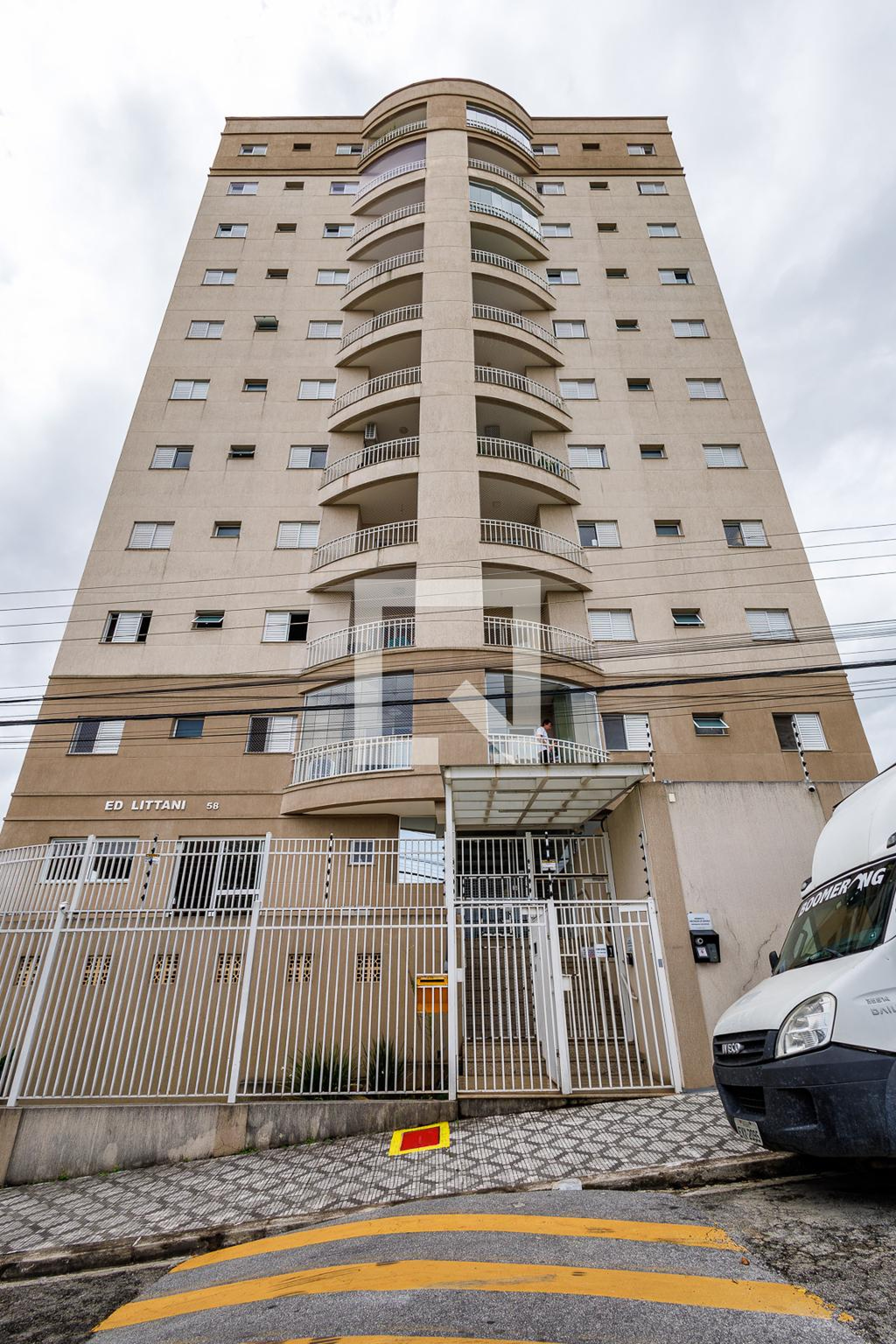 Fachada do Prédio Edifício Littani