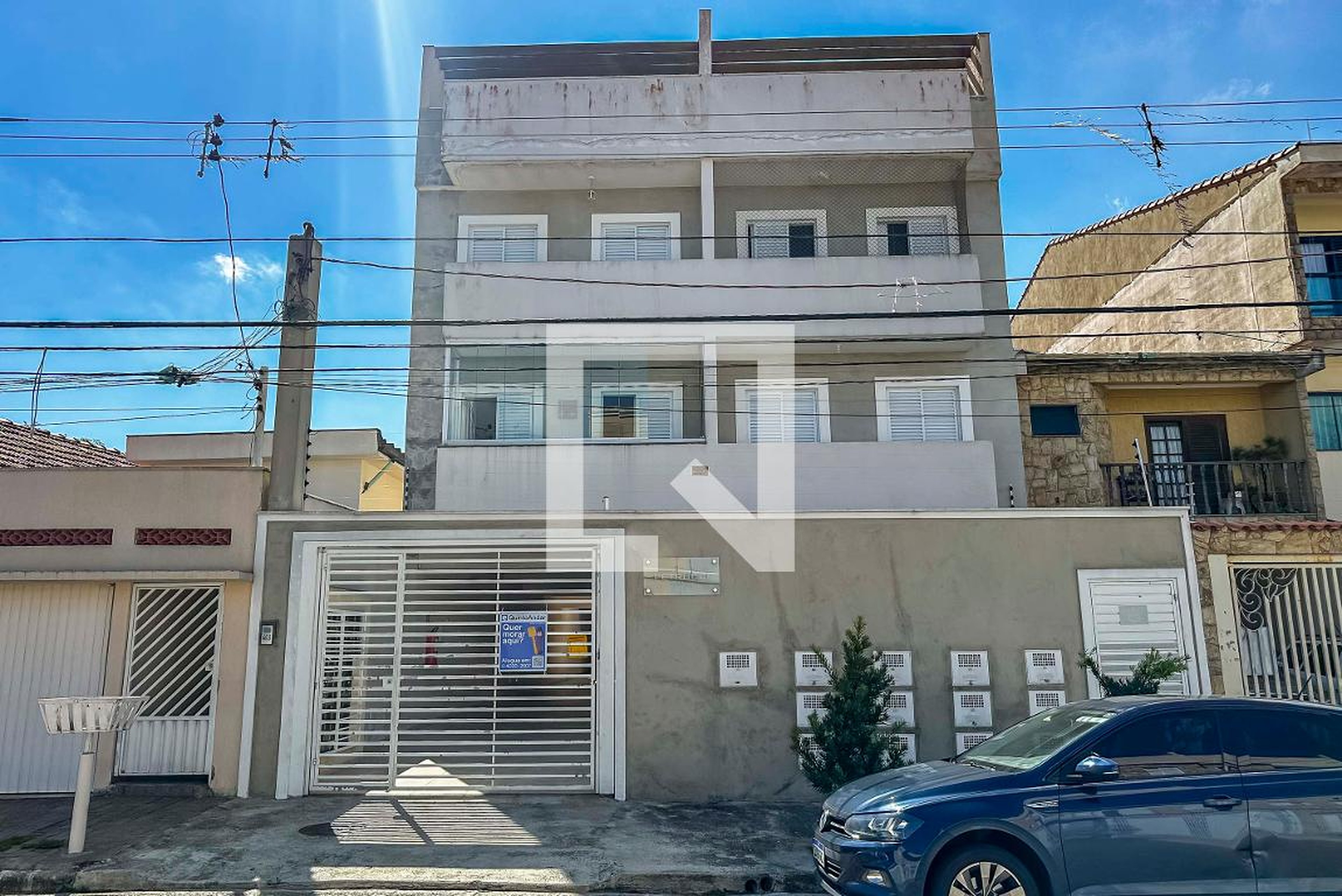 Fachada Condomínio Bloco Gama