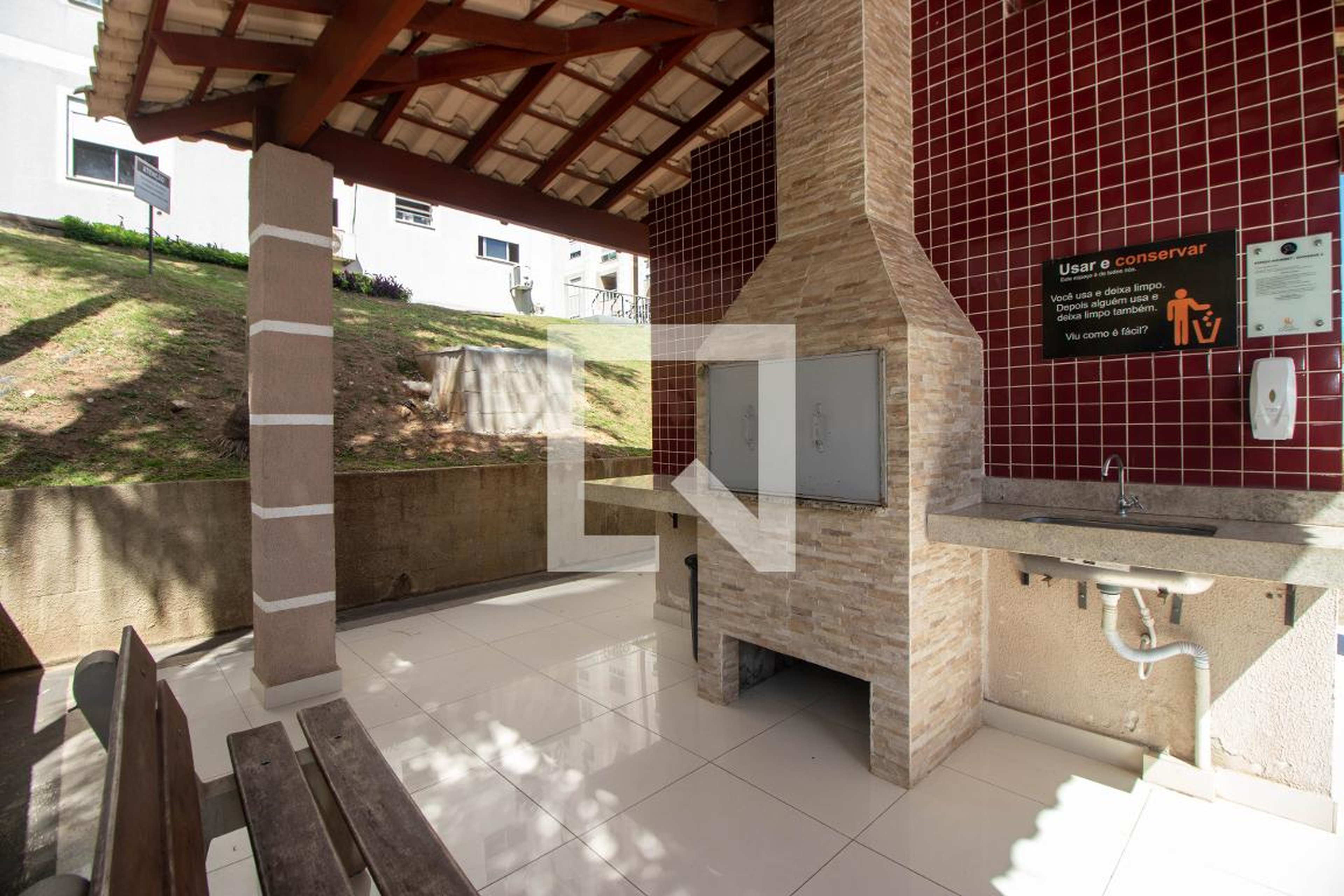 Área comum - Churrasqueira - 
