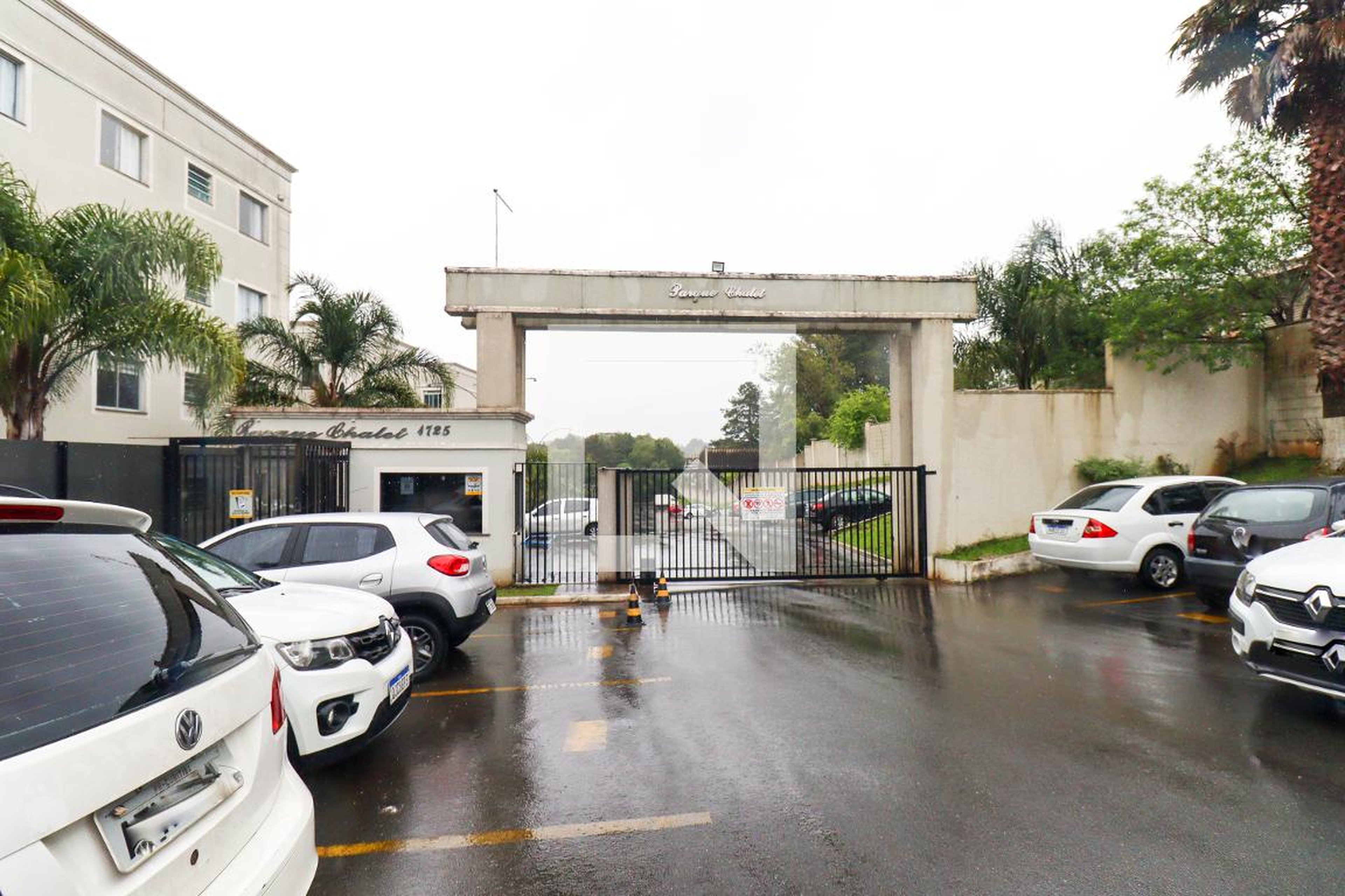 Fachada do Condominio Residencial Parque Chalet