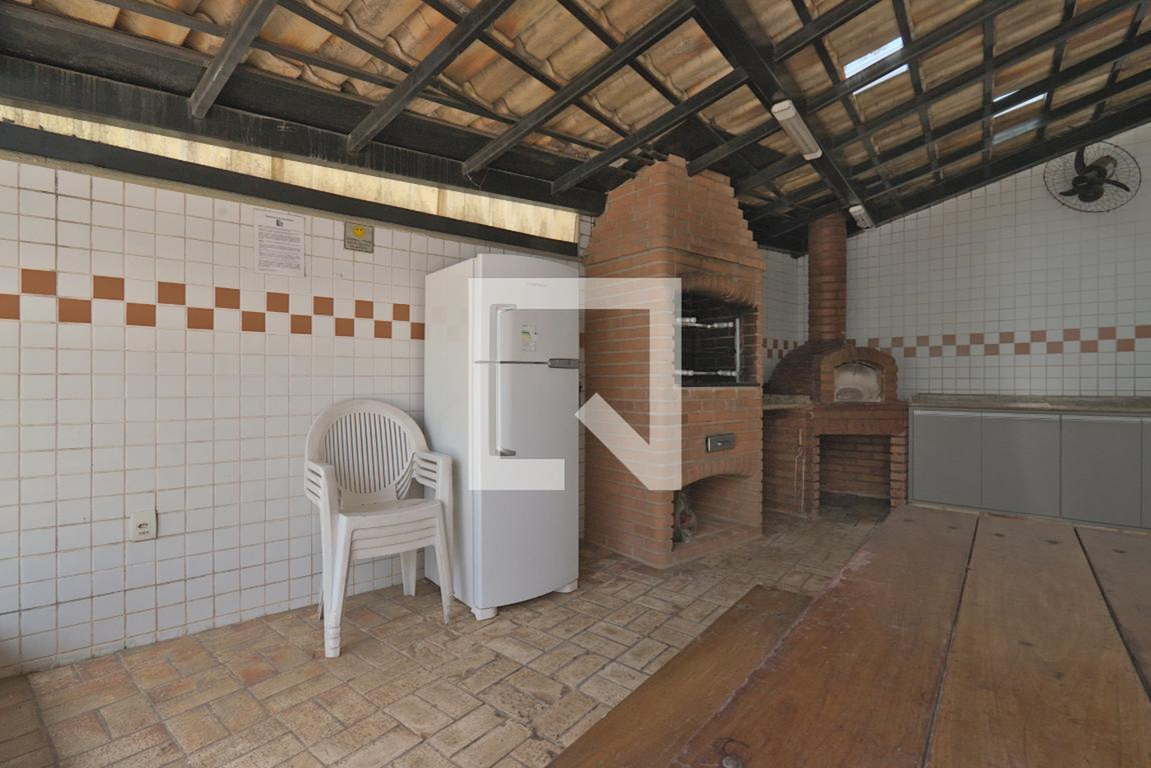 Área comum - Churrasqueira - Edifício Atlanta