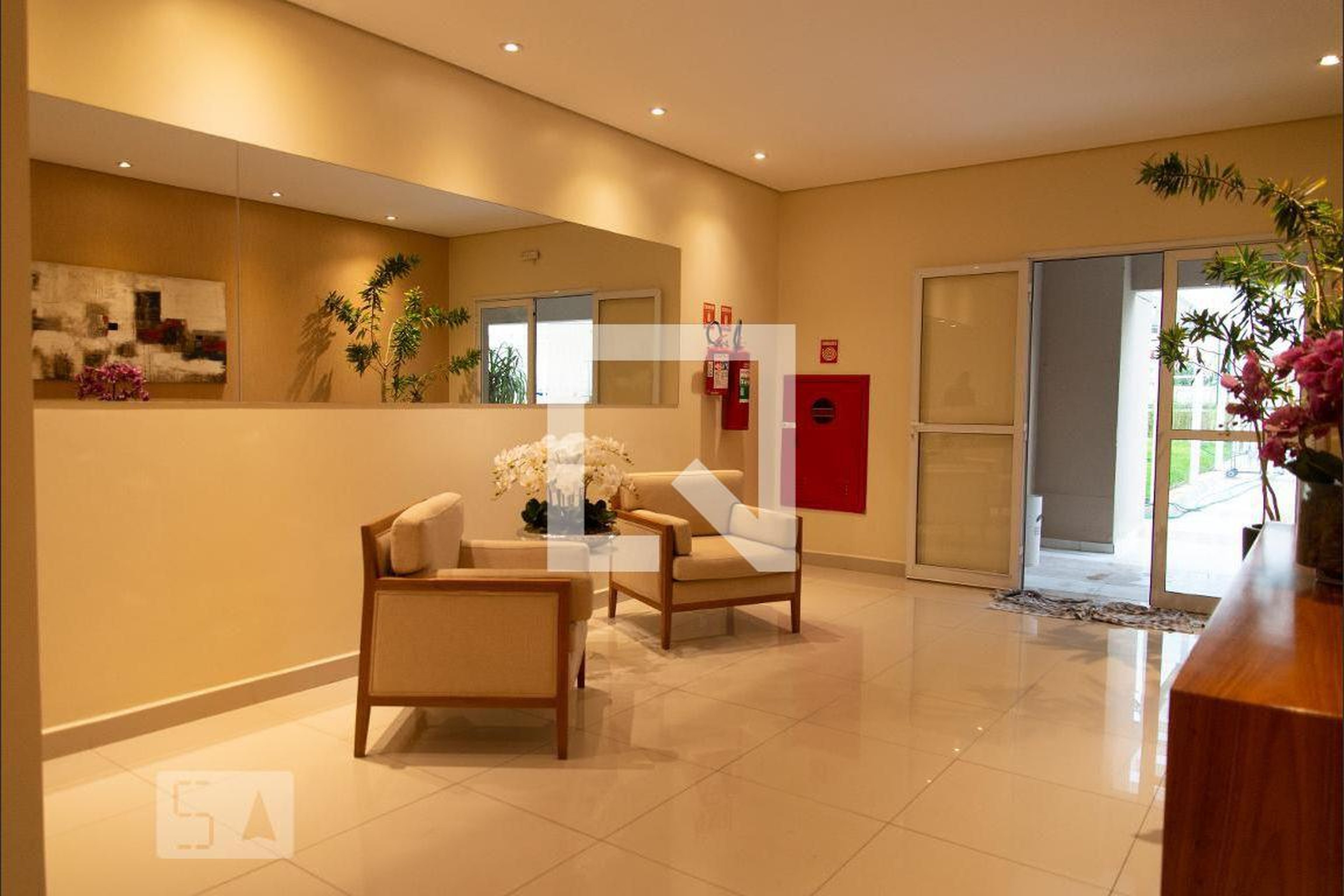 Hall de entrada - Residencial Belatto