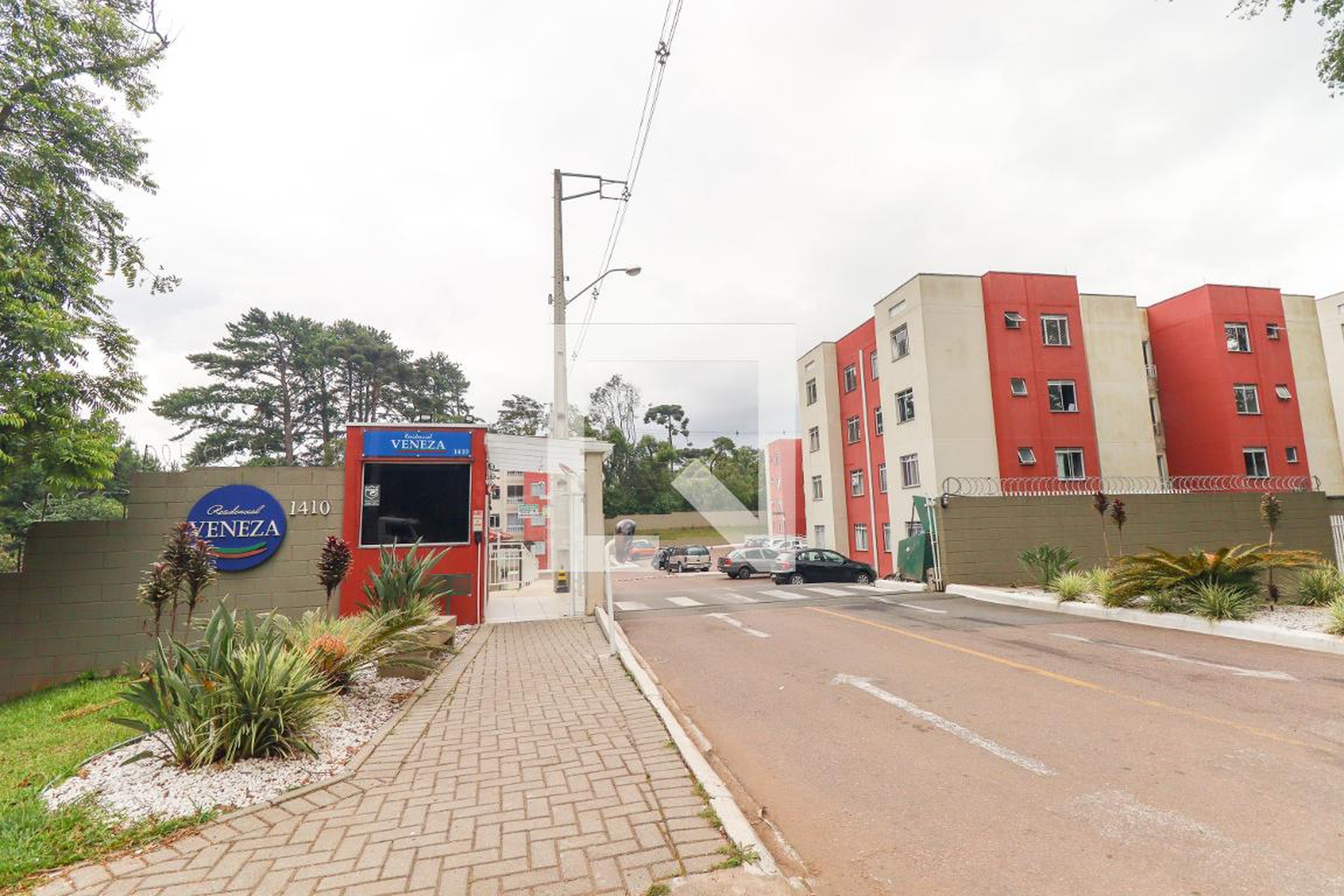 Fachada do Condomínio Residencial Veneza