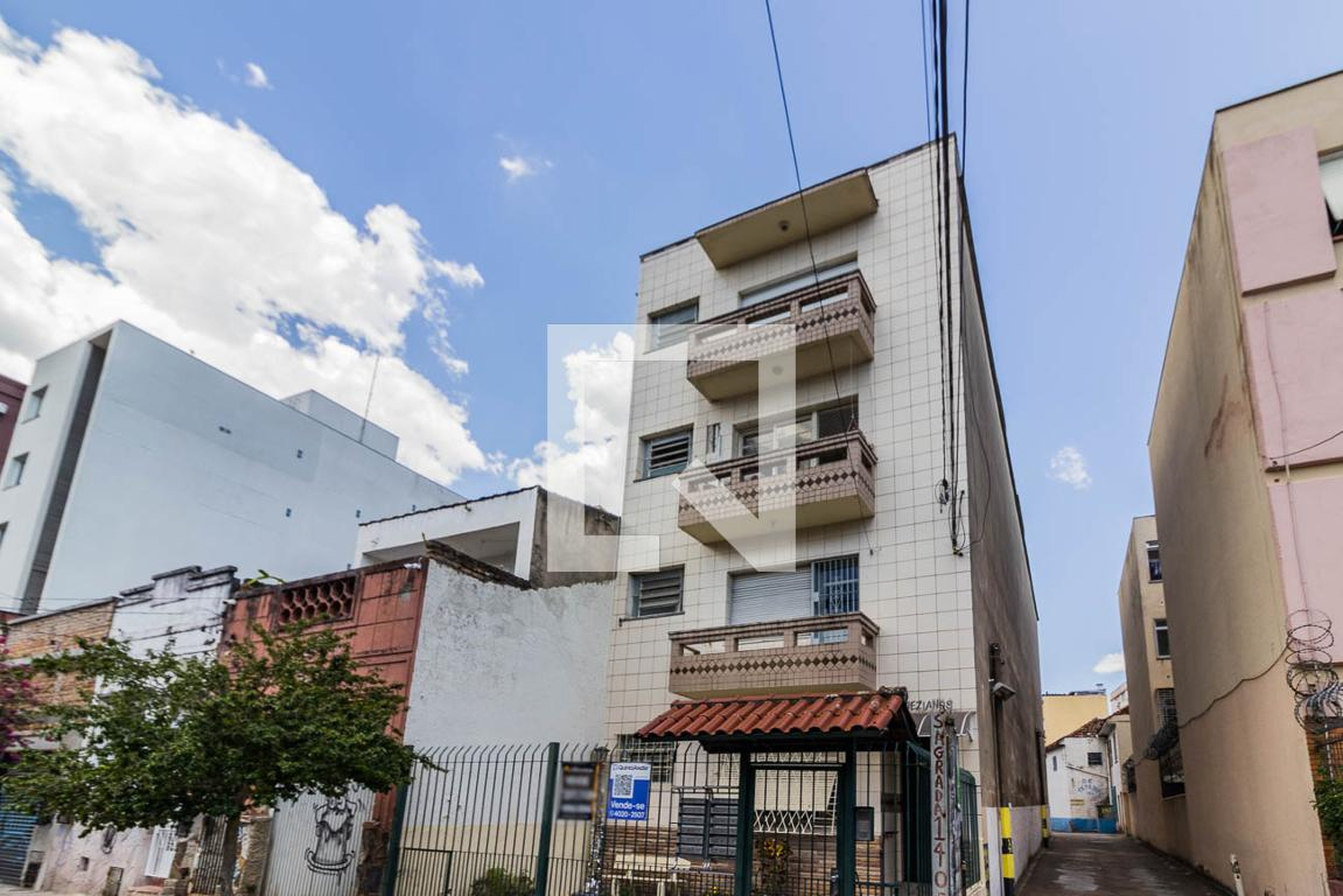 Fachada Condomínio em Rua Joaquim Nabuco, 589